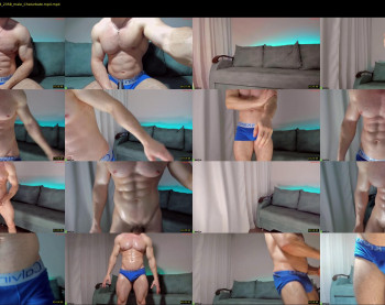adam_muscle_ — 59 minute Chaturbate male cam show recording, 720p, Apr 29, 2023