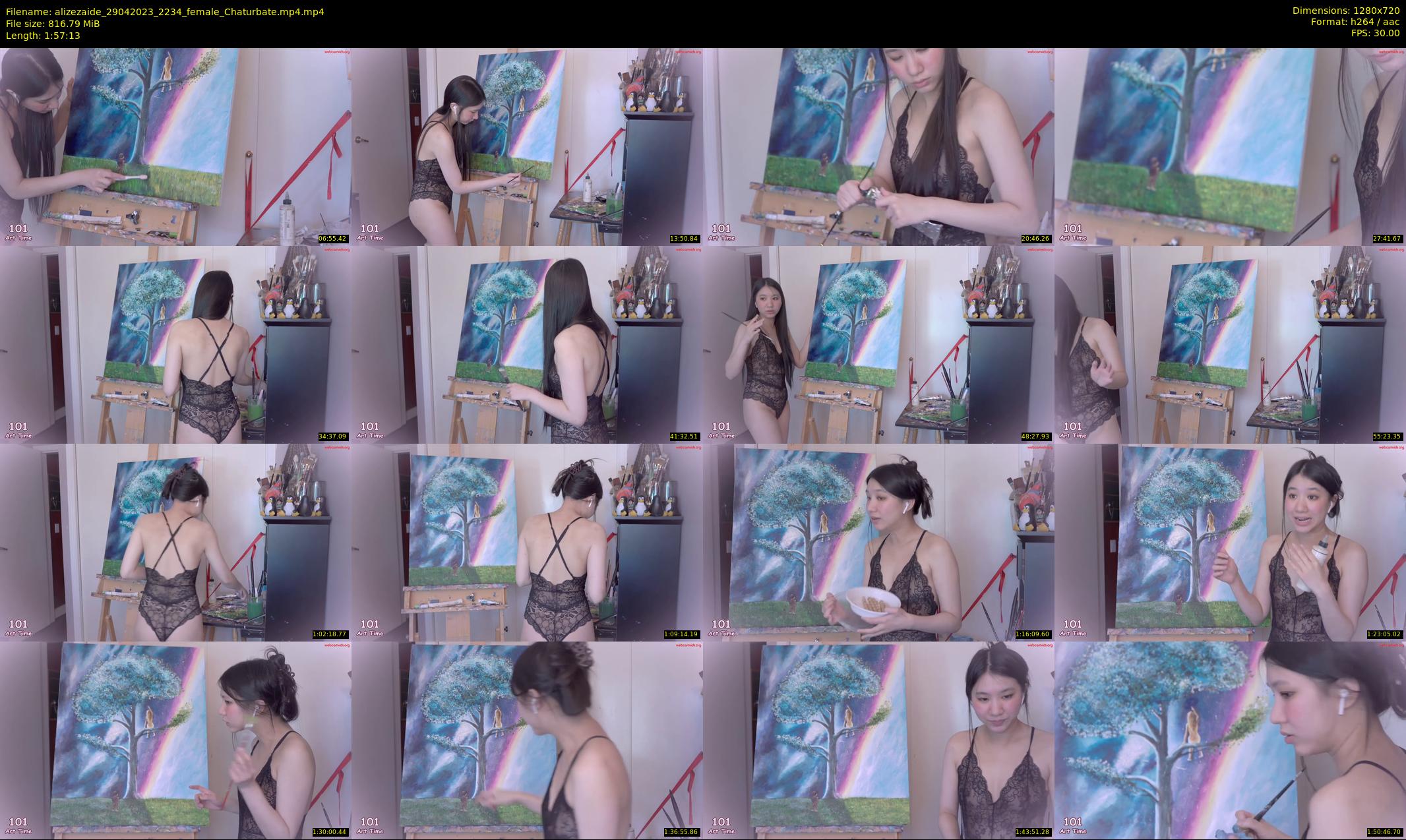 alizezaide — 118 minute Chaturbate female cam show recording, 720p, Apr 29, 2023