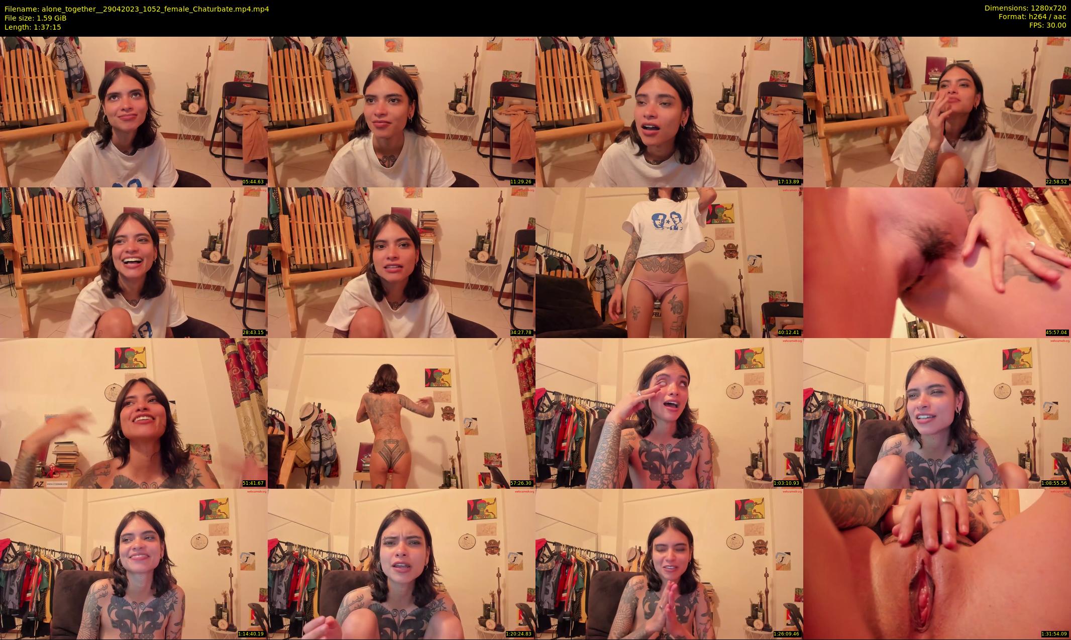 alone_together_ — 98 minute Chaturbate female cam show recording, 720p, Apr 29, 2023
