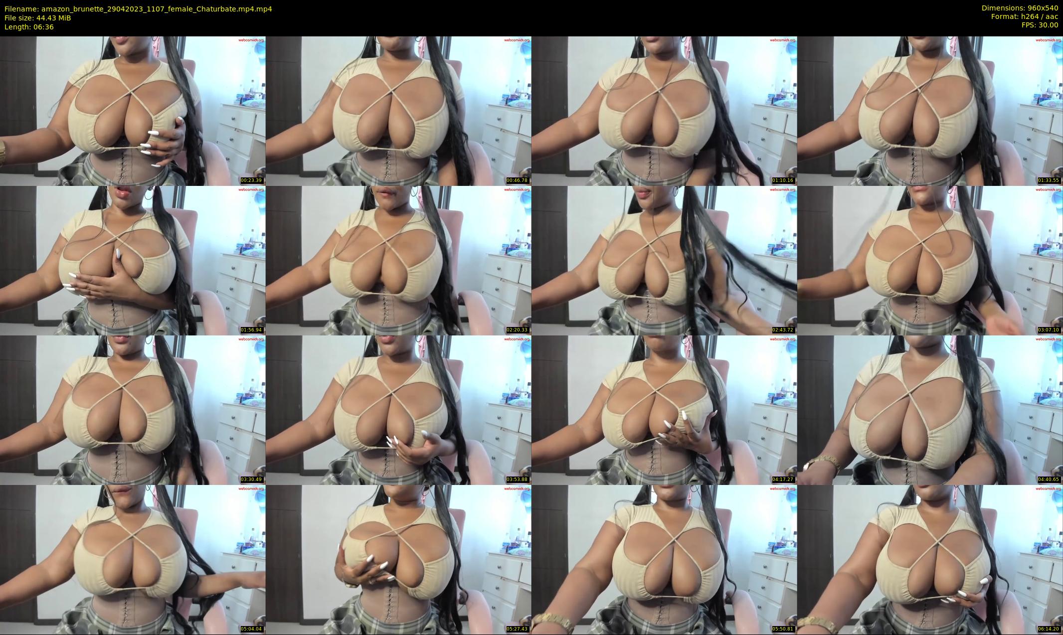 amazon_brunette — 7 minute Chaturbate female cam show recording, 480p, Apr 29, 2023