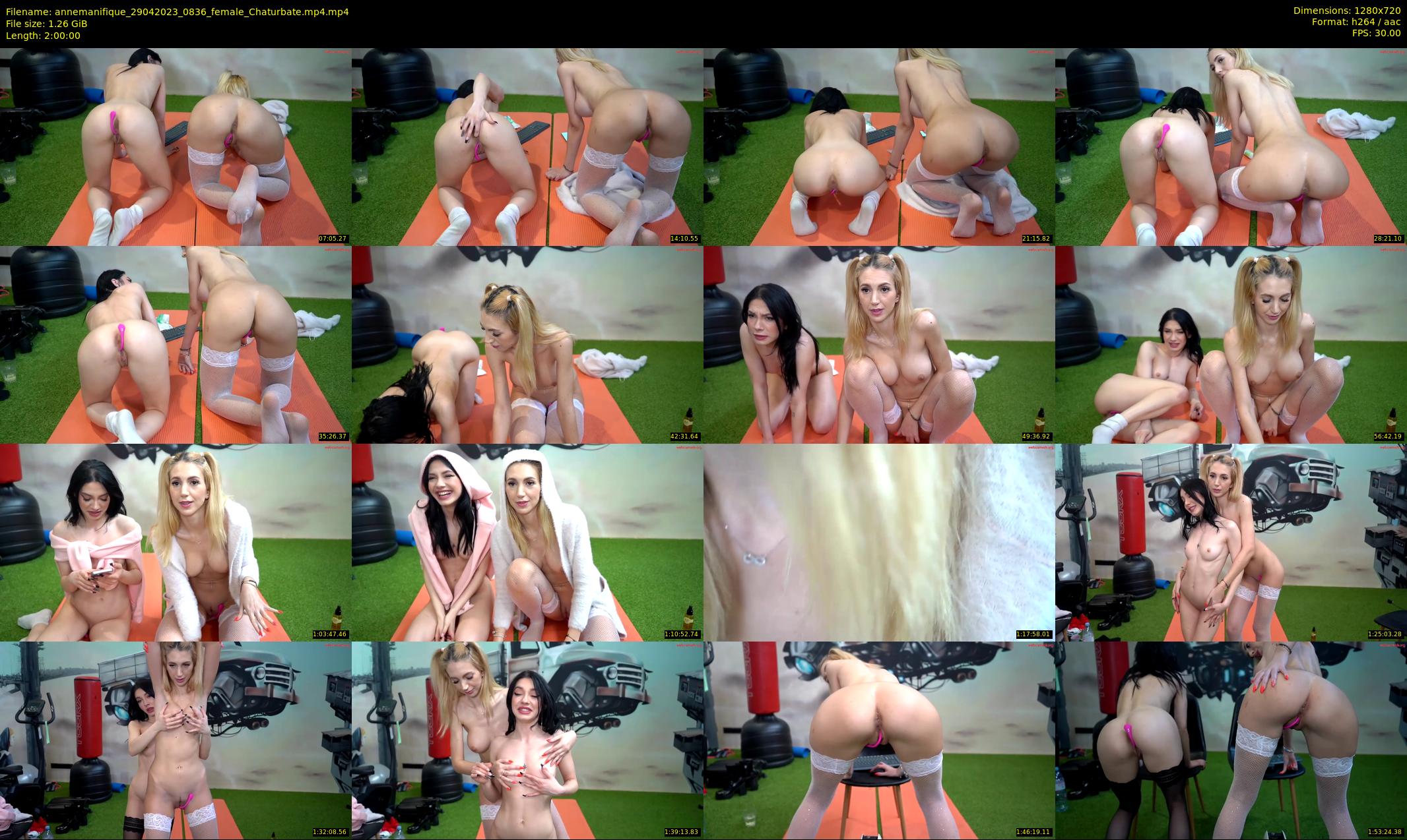 annemanifique — 120 minute Chaturbate female cam show recording, 720p, Apr 29, 2023