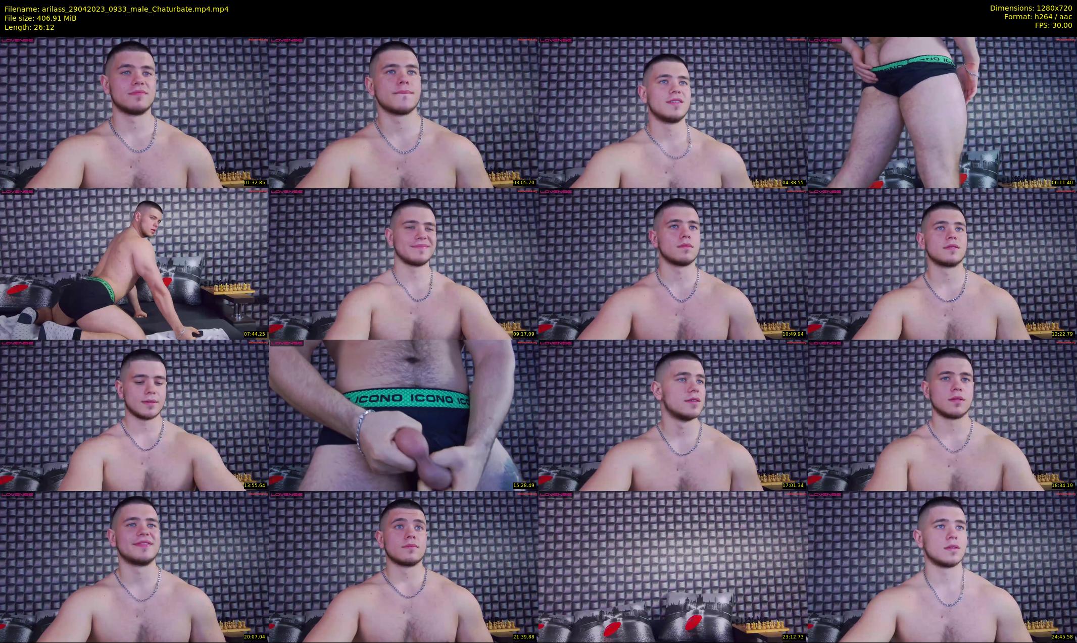 arilass — 27 minute Chaturbate male cam show recording, 720p, Apr 29, 2023