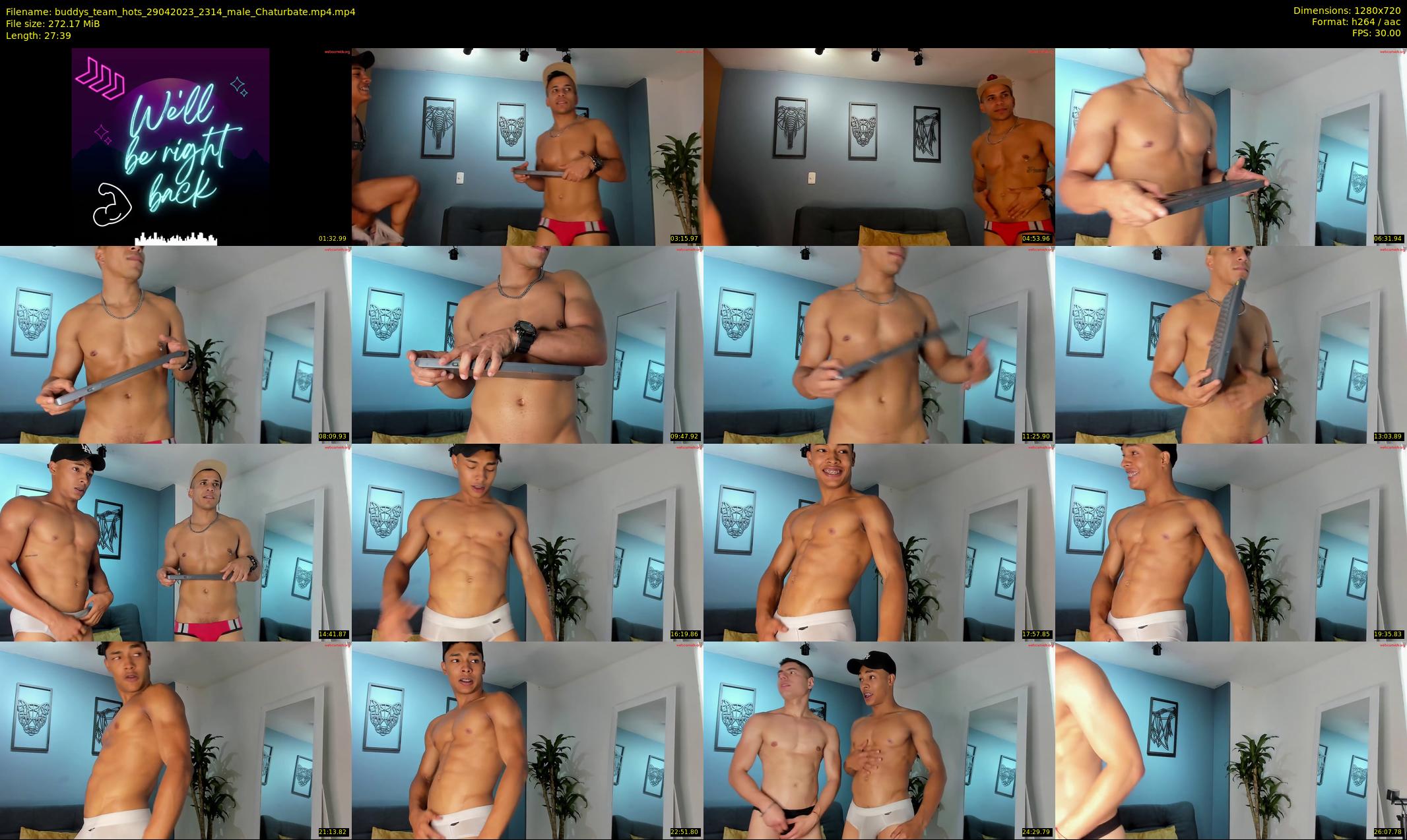 buddys_team_hots — 28 minute Chaturbate couple cam show recording, 720p, Apr 29, 2023