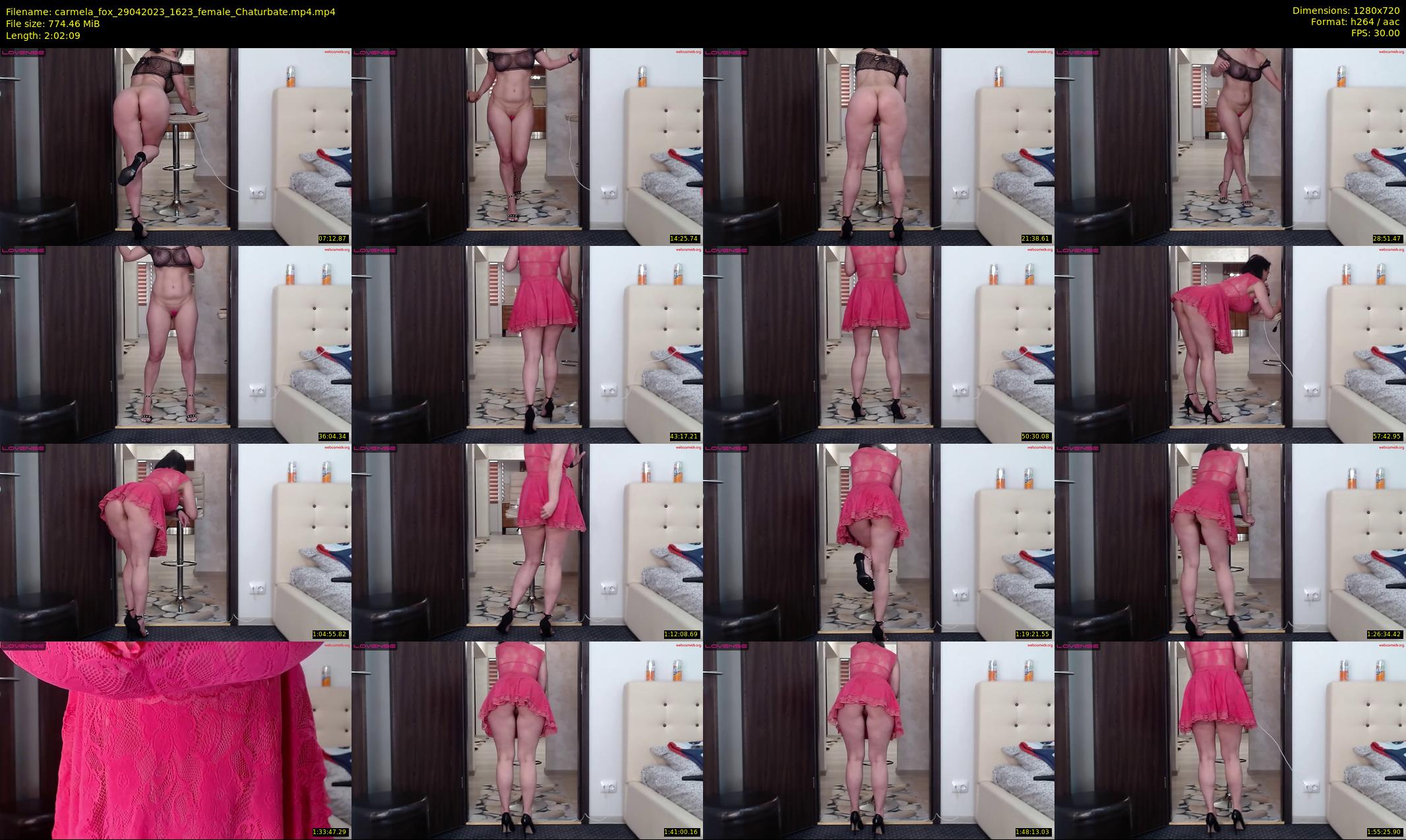 carmela_fox — 123 minute Chaturbate female cam show recording, 720p, Apr 29, 2023