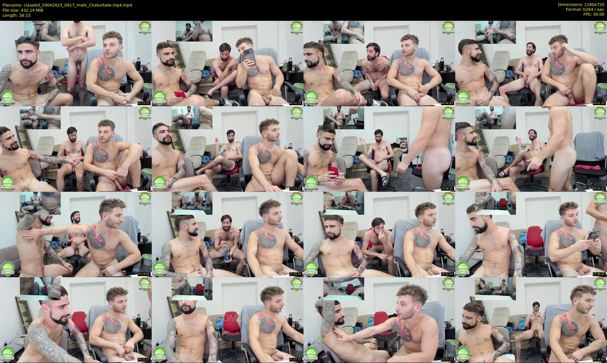 classied — 39 minute Chaturbate male cam show recording, 720p, Apr 29, 2023