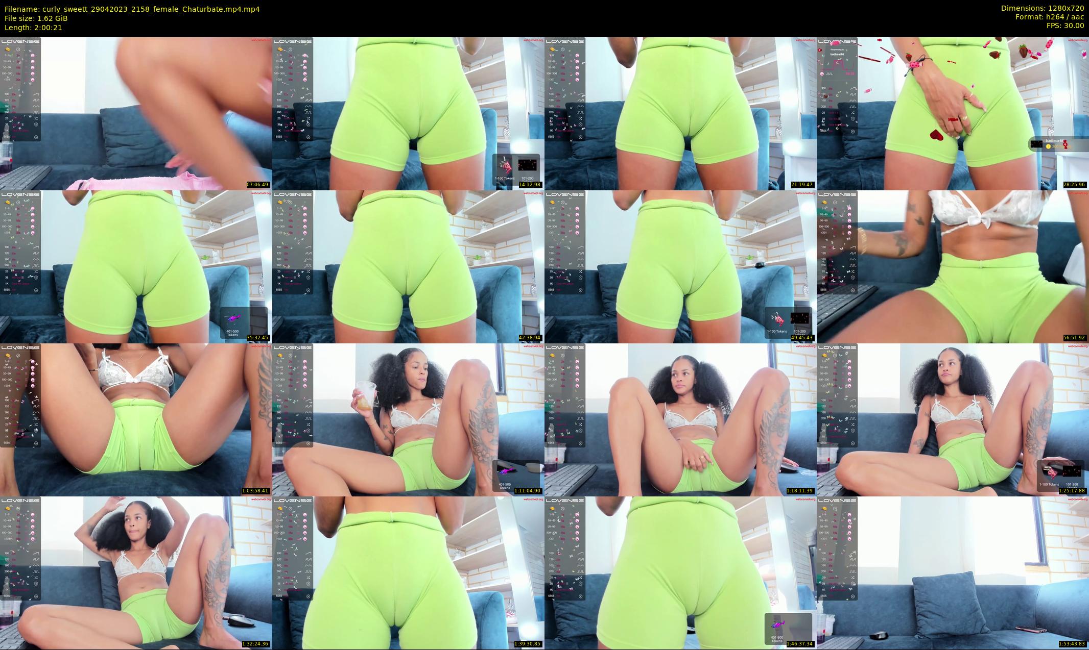 curly_sweett — 121 minute Chaturbate female cam show recording, 720p, Apr 29, 2023