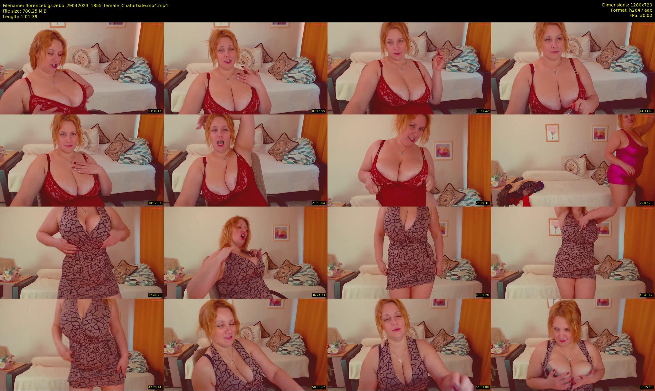 florencebigsizebb — 62 minute Chaturbate female cam show recording, 720p, Apr 29, 2023