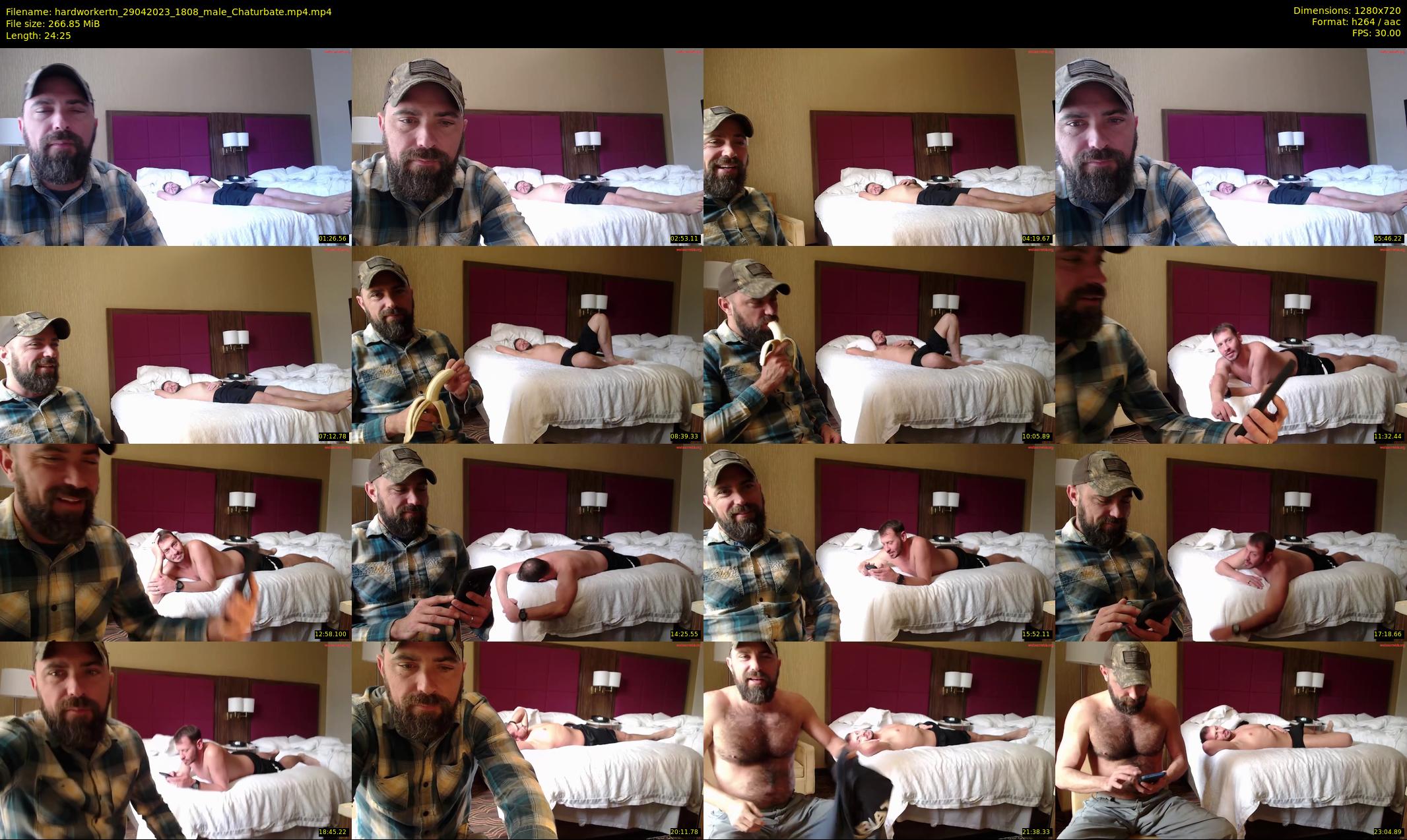 hardworkertn — 25 minute Chaturbate male cam show recording, 720p, Apr 29, 2023