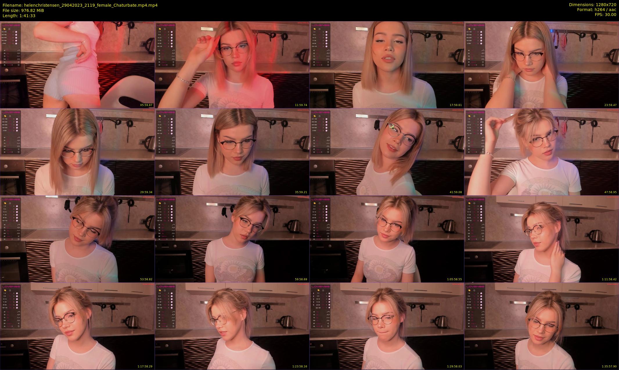 helenchristensen — 102 minute Chaturbate female cam show recording, 720p, Apr 29, 2023