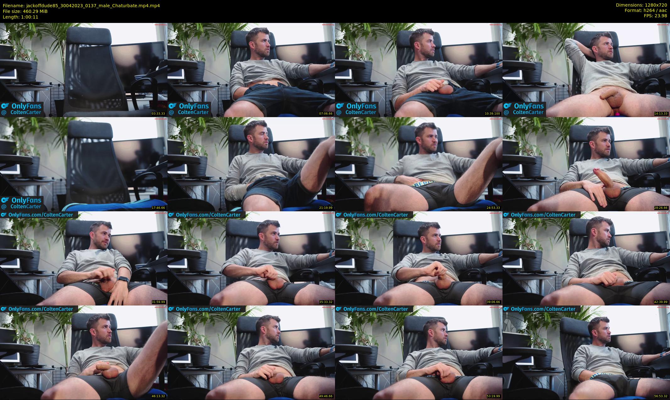 jackoffdude85 — 61 minute Chaturbate male cam show recording, 720p, Apr 30, 2023
