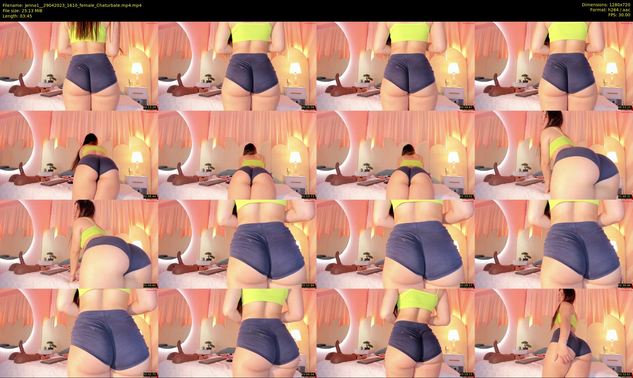 jenna1_ — 4 minute Chaturbate female cam show recording, 720p, Apr 29, 2023