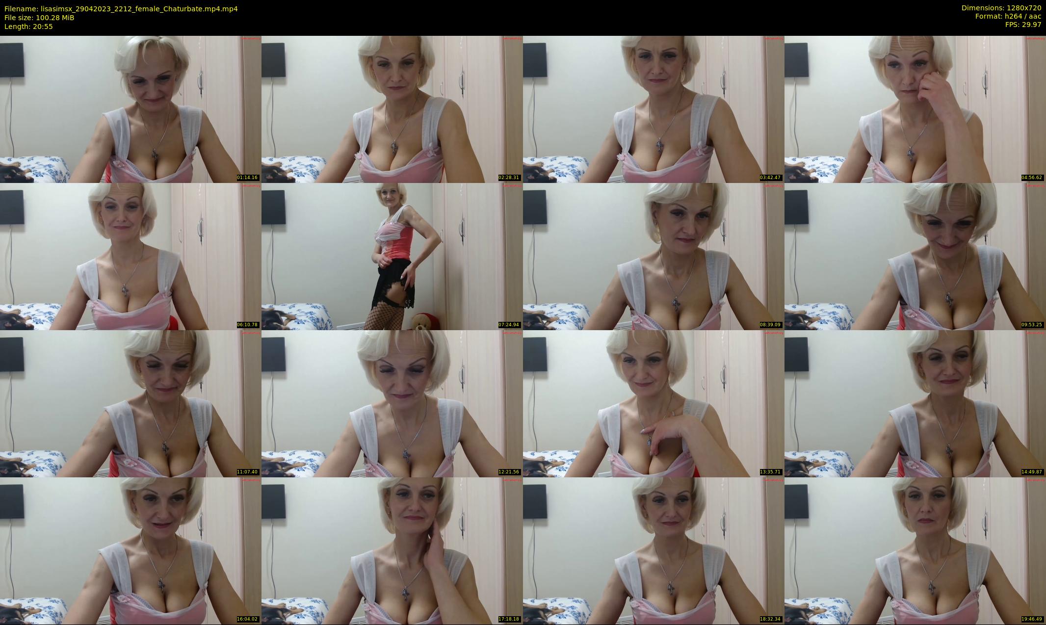 lisasimsx — 21 minute Chaturbate female cam show recording, 720p, Apr 29, 2023