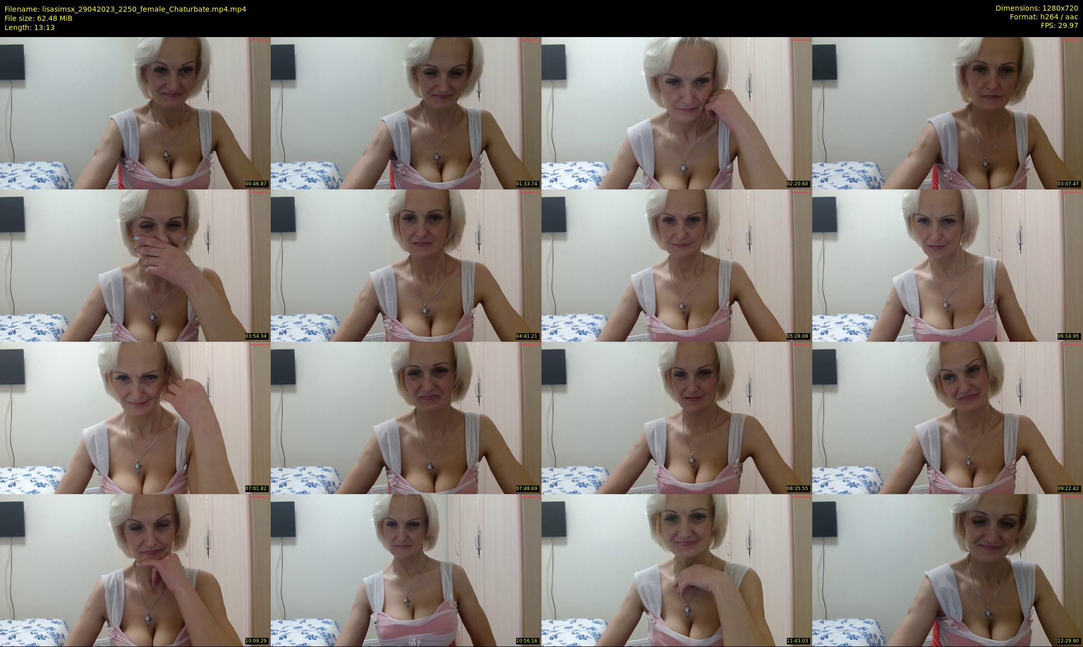 lisasimsx — 14 minute Chaturbate female cam show recording, 720p, Apr 29, 2023