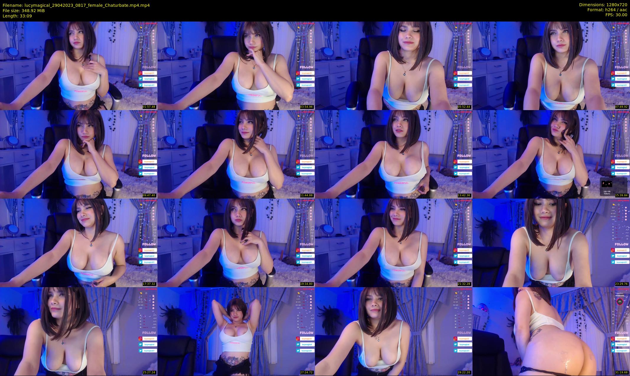 lucymagical — 34 minute Chaturbate female cam show recording, 720p, Apr 29, 2023