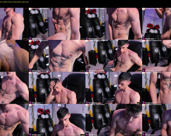 metatron_muscle — 46 minute Chaturbate male cam show recording, 720p, Apr 29, 2023