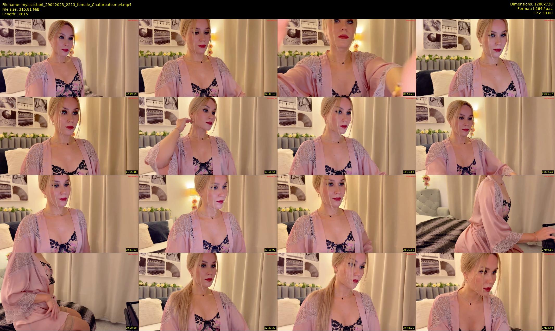 myassistant — 40 minute Chaturbate female cam show recording, 720p, Apr 29, 2023