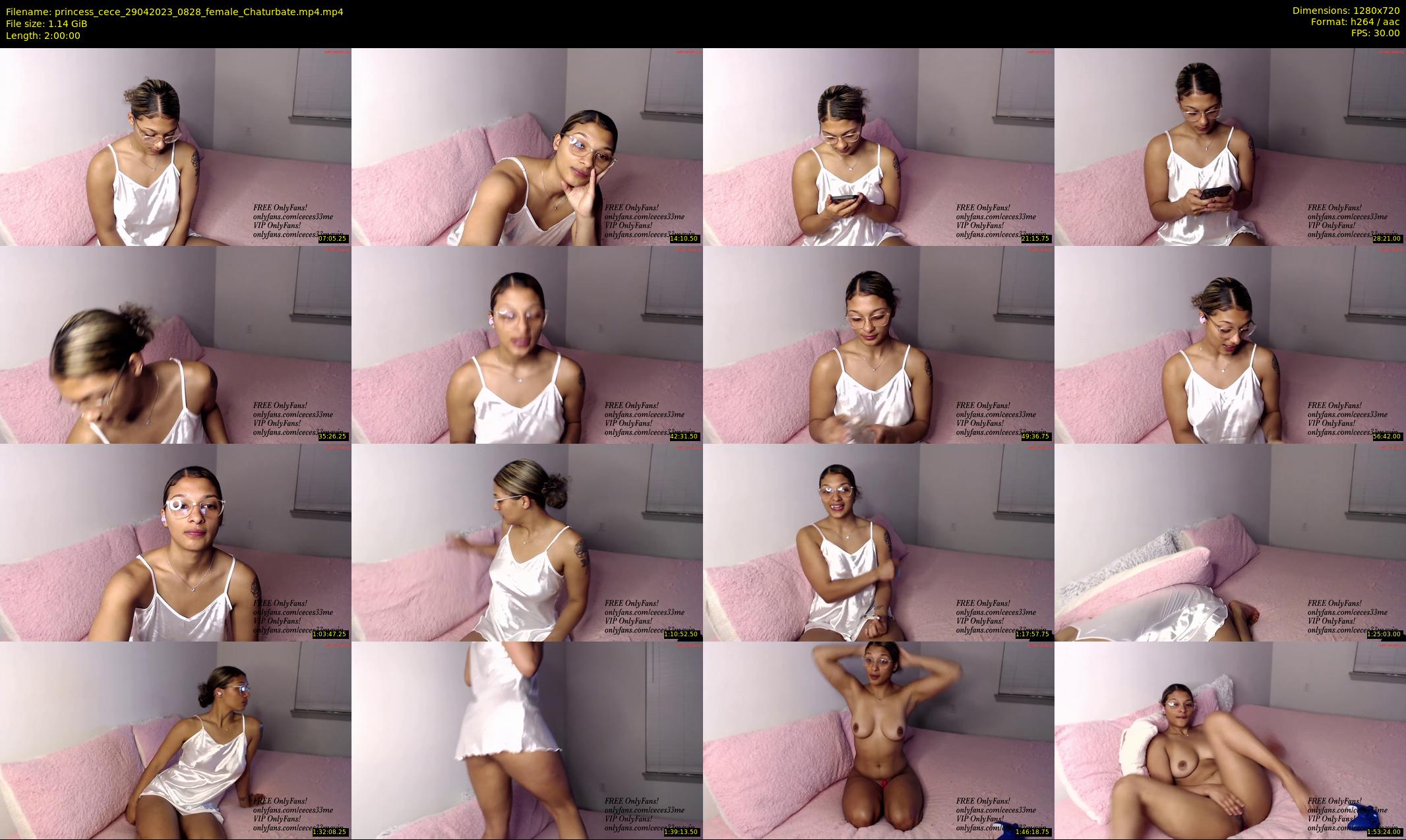 princess_cece — 120 minute Chaturbate female cam show recording, 720p, Apr 29, 2023