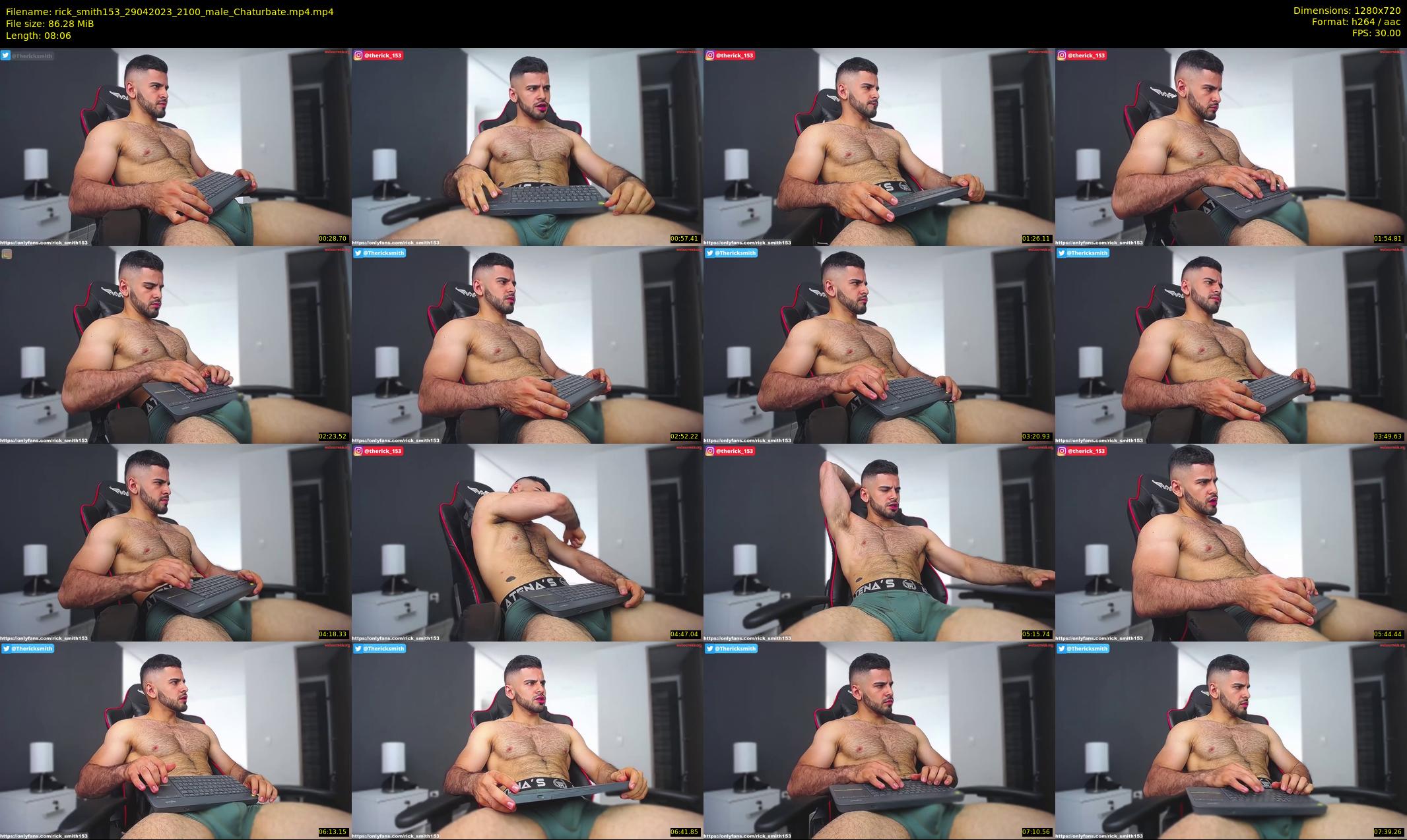 rick_smith153 — 9 minute Chaturbate male cam show recording, 720p, Apr 29, 2023