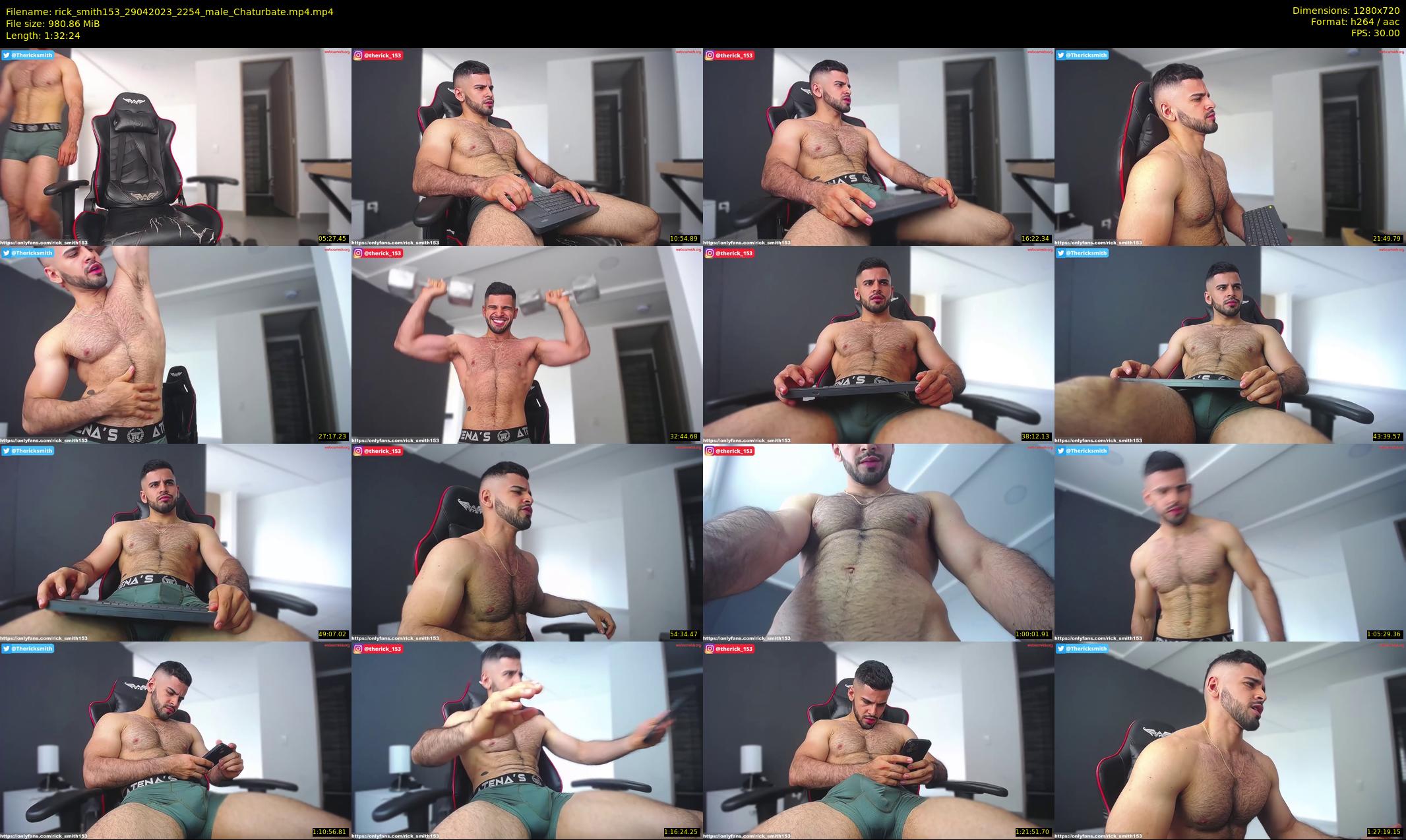rick_smith153 — 93 minute Chaturbate male cam show recording, 720p, Apr 29, 2023