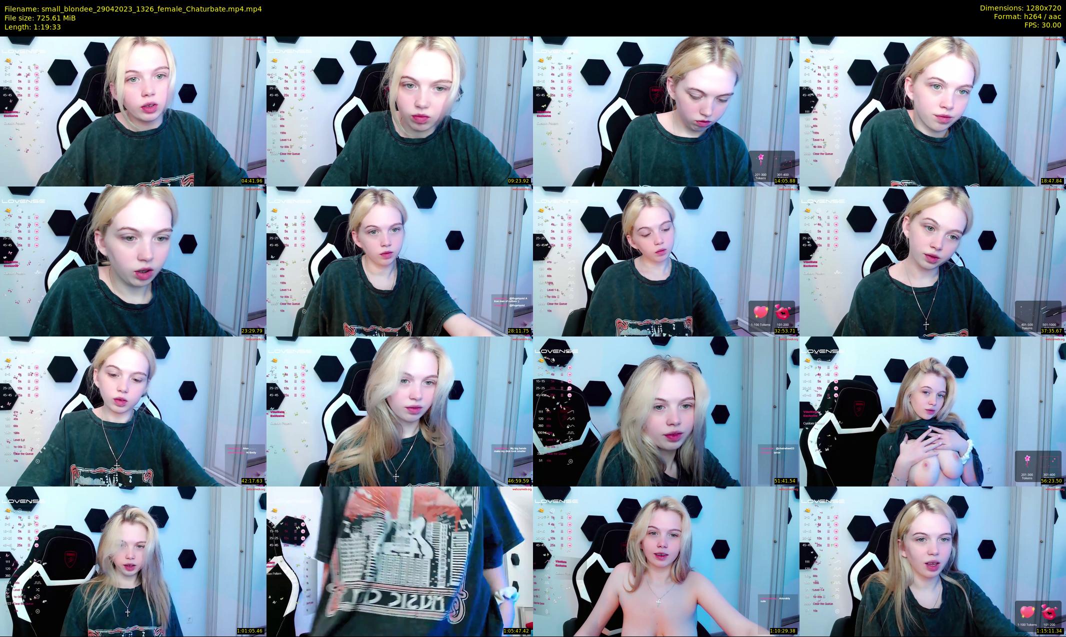 small_blondee — 80 minute Chaturbate female cam show recording, 720p, Apr 29, 2023