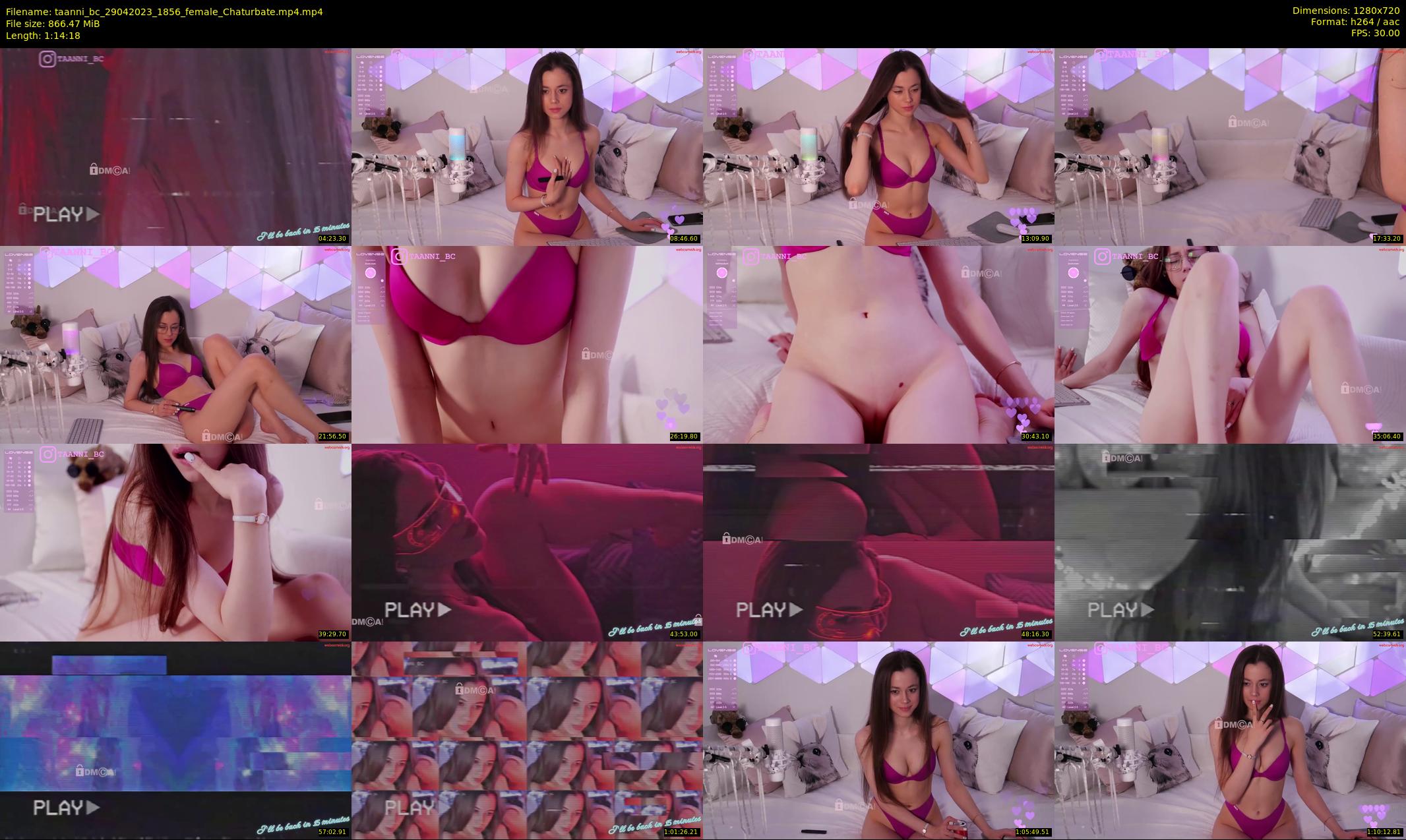 taanni_bc — 75 minute Chaturbate female cam show recording, 720p, Apr 29, 2023