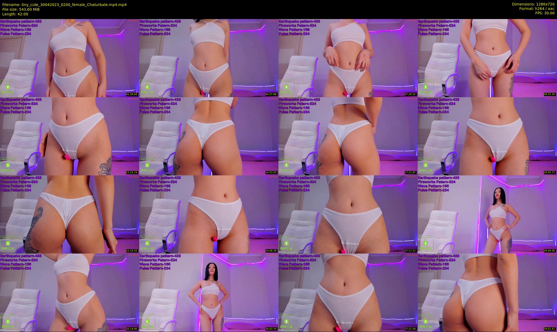 tiny_cute — 42 minute Chaturbate female cam show recording, 720p, Apr 30, 2023