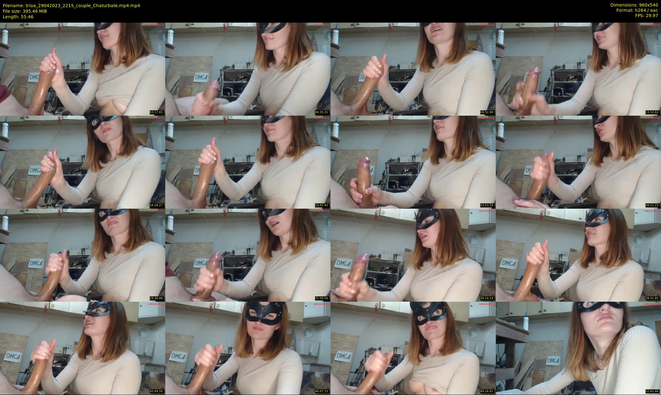 trioa — 56 minute Chaturbate couple cam show recording, 480p, Apr 29, 2023