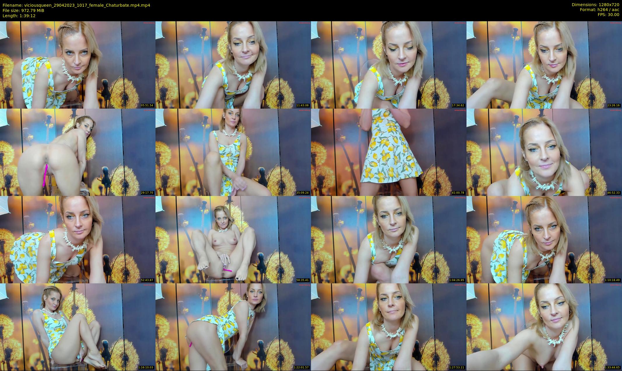 viciousqueen — 100 minute Chaturbate female cam show recording, 720p, Apr 29, 2023