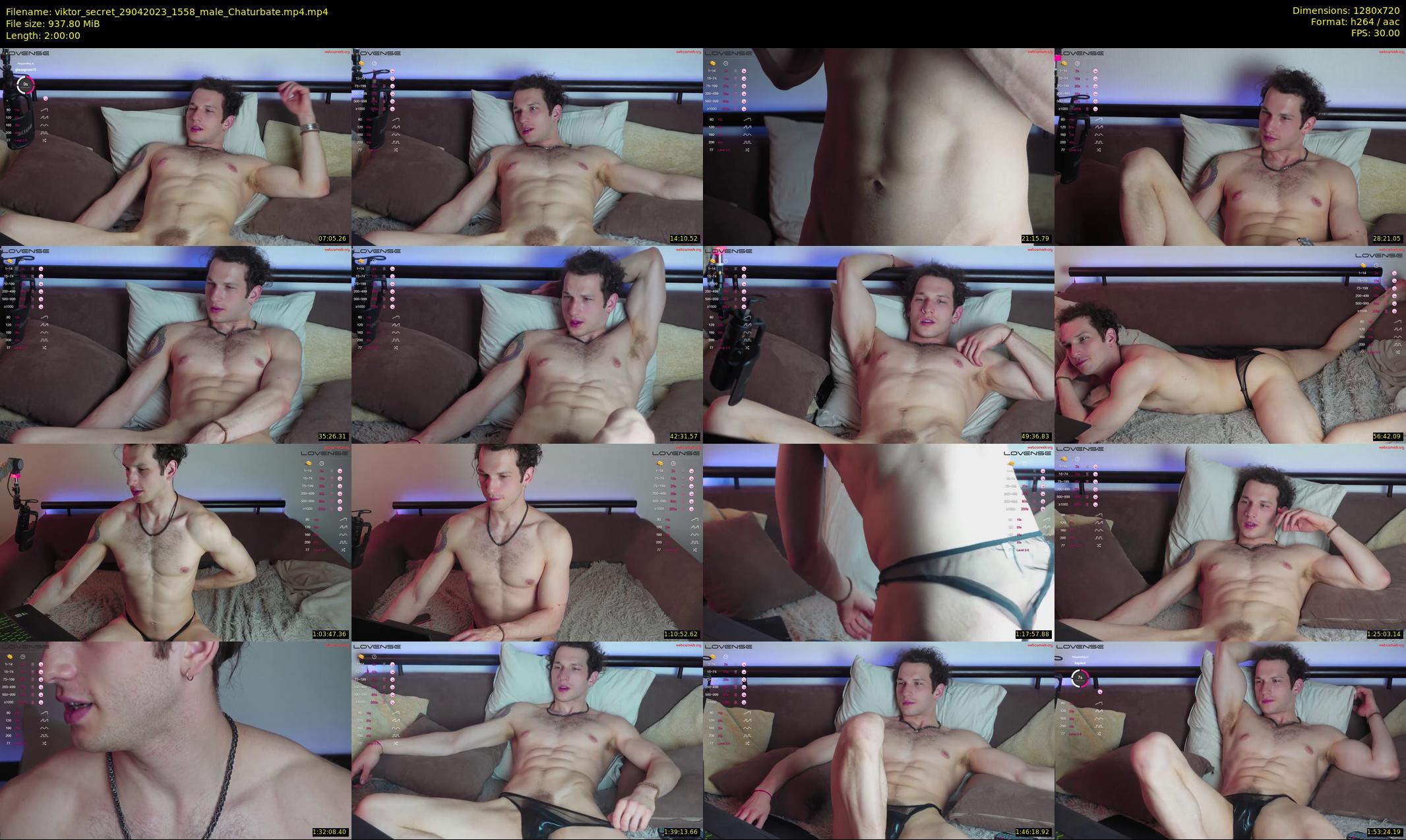 viktor_secret — 120 minute Chaturbate male cam show recording, 720p, Apr 29, 2023