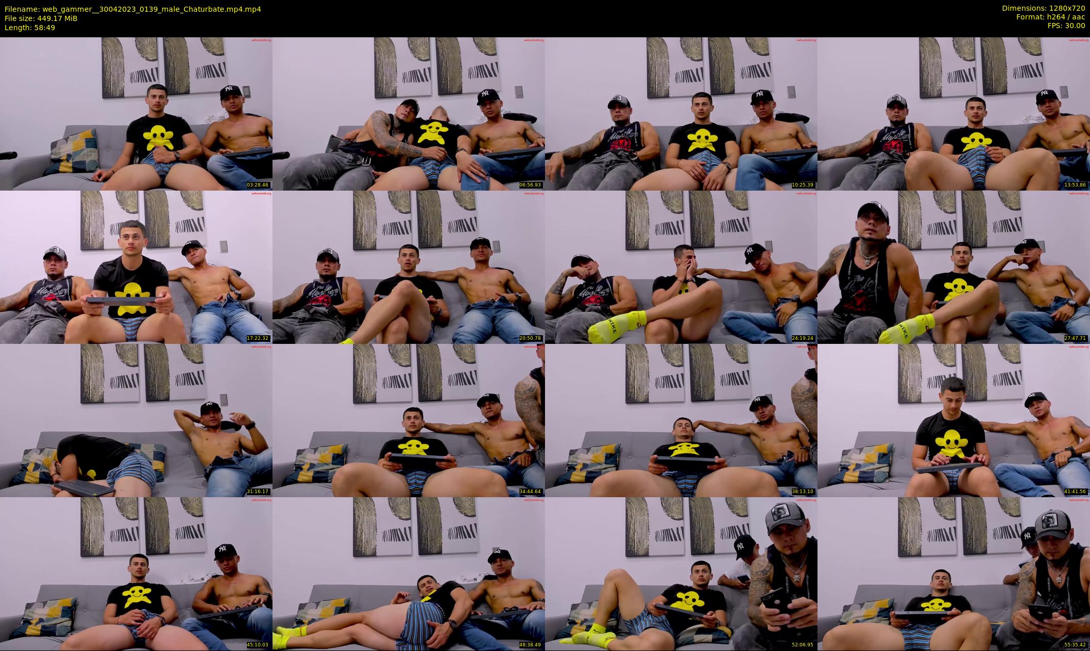 web_gammer_ — 59 minute Chaturbate male cam show recording, 720p, Apr 30, 2023