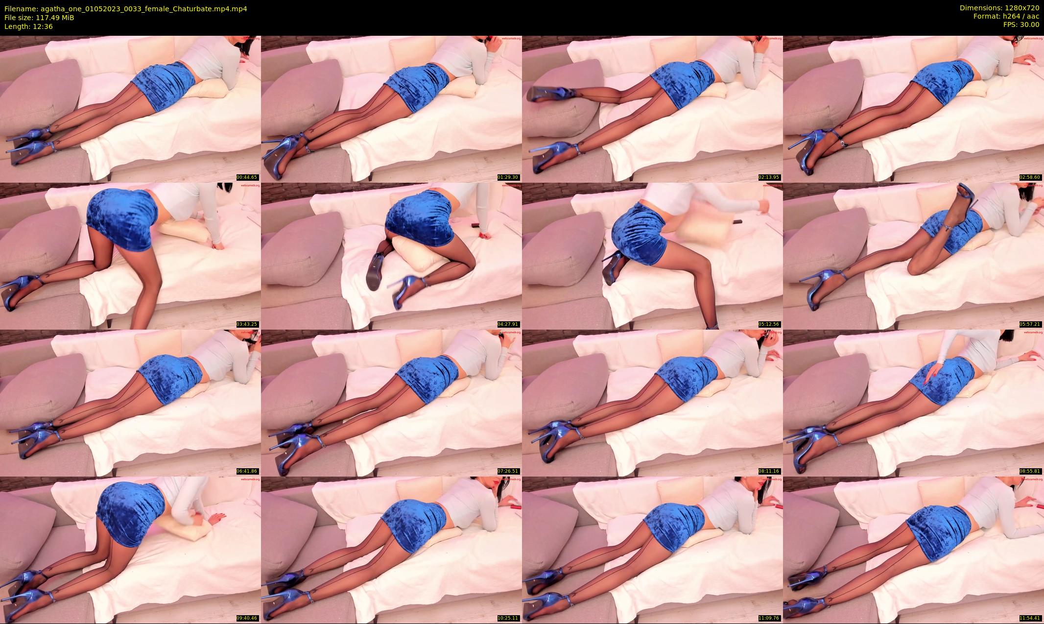 agatha_one — 13 minute Chaturbate female cam show recording, 720p, May 1, 2023