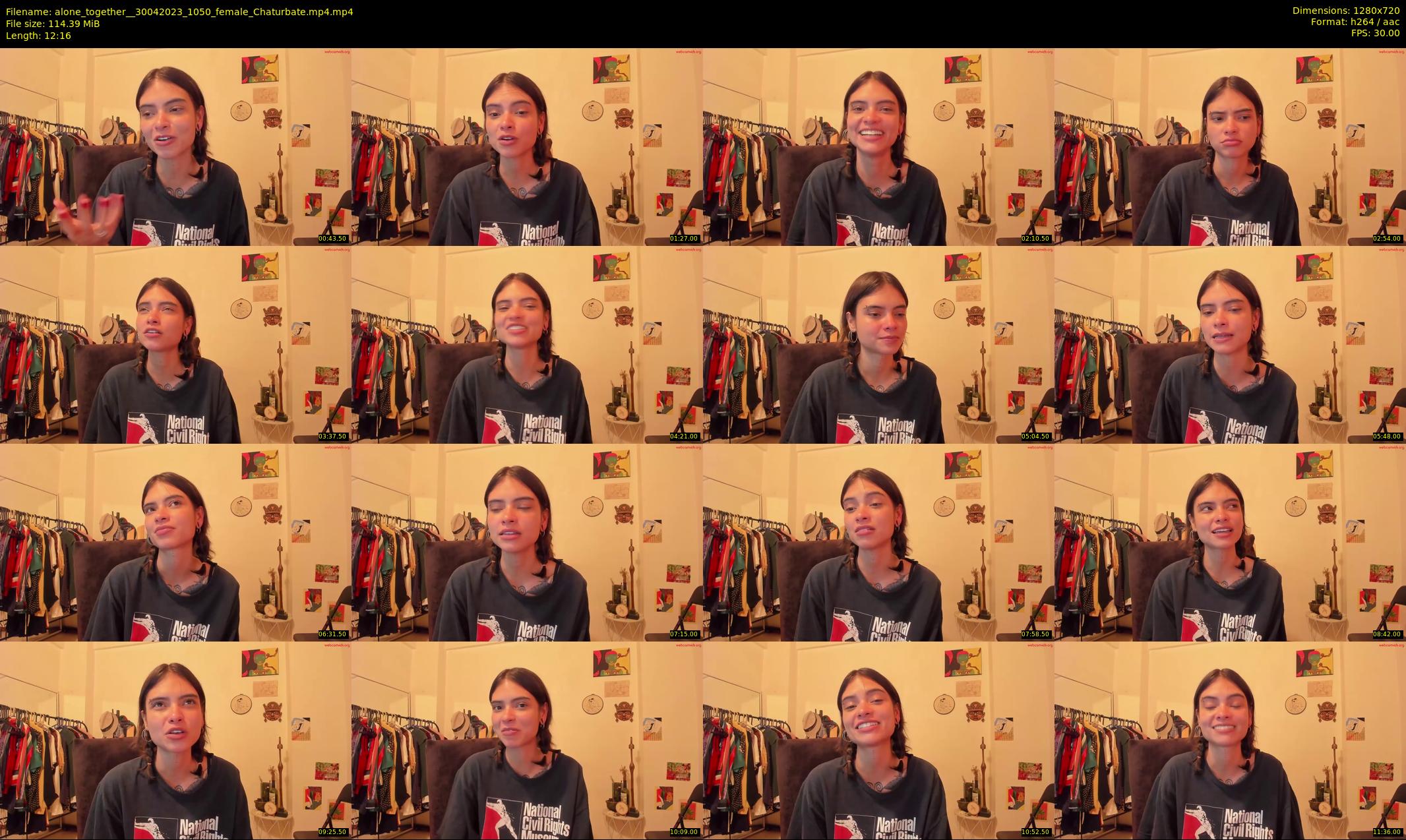 alone_together_ — 13 minute Chaturbate female cam show recording, 720p, Apr 30, 2023