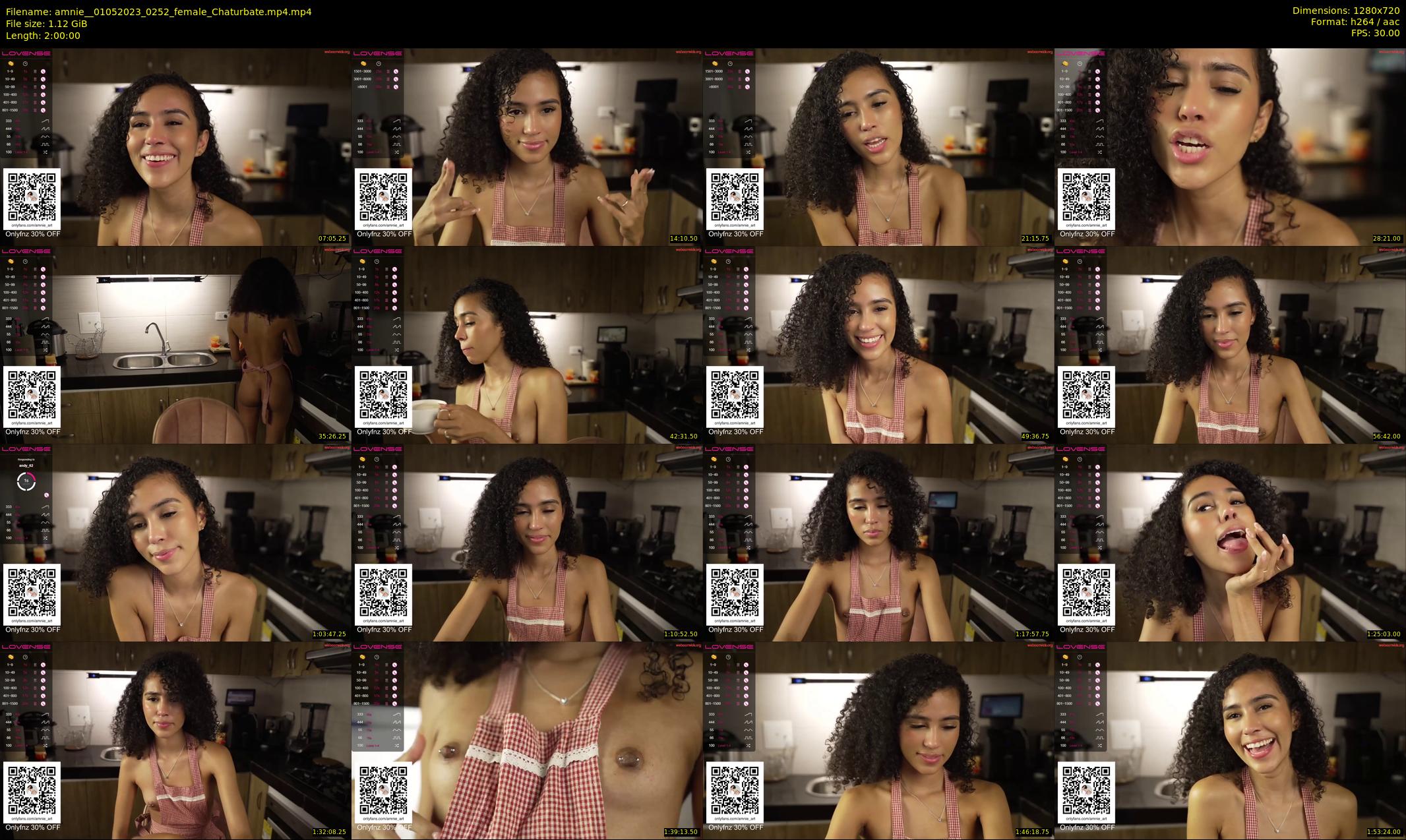 amnie_ — 120 minute Chaturbate female cam show recording, 720p, May 1, 2023