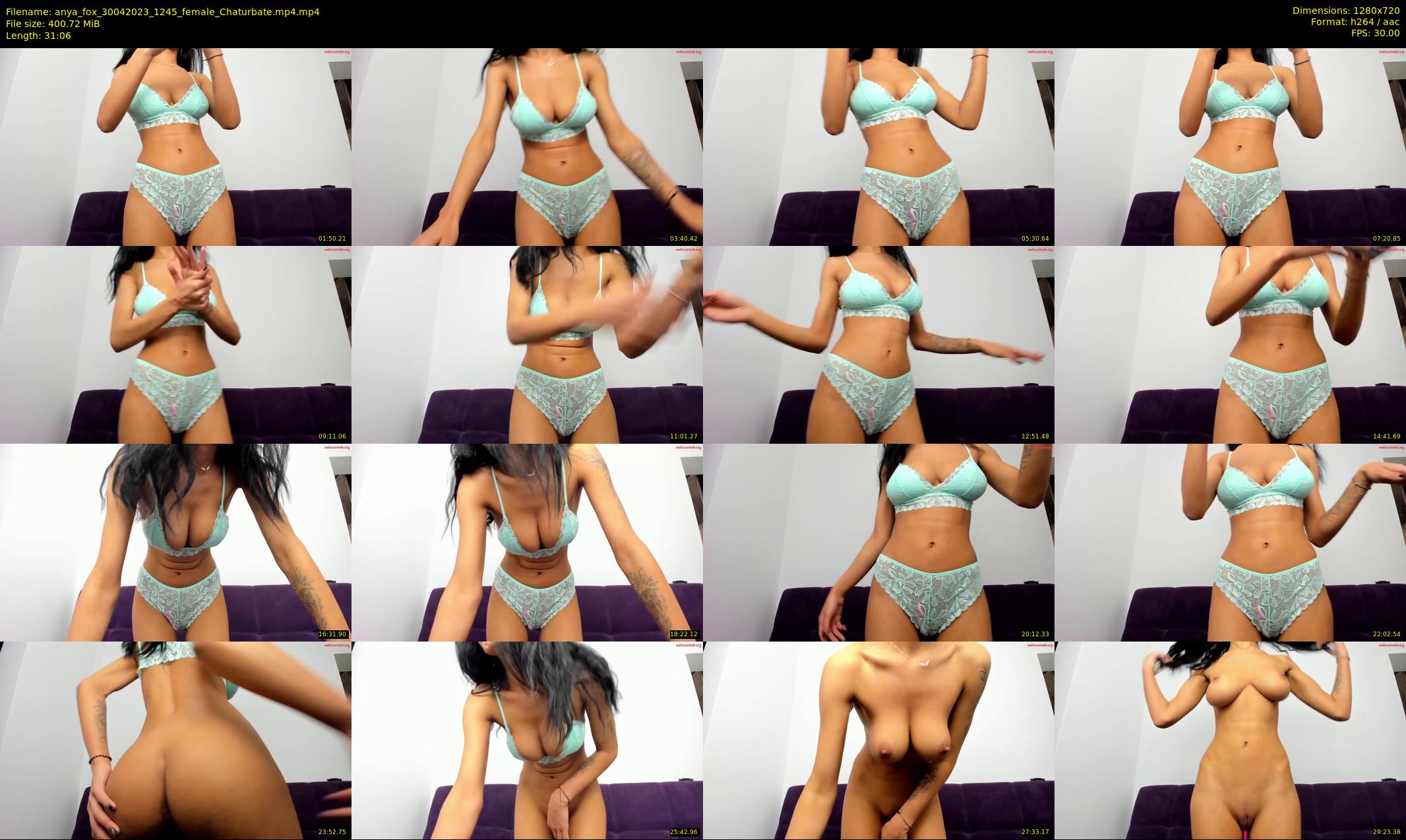 anya_fox — 32 minute Chaturbate female cam show recording, 720p, Apr 30, 2023