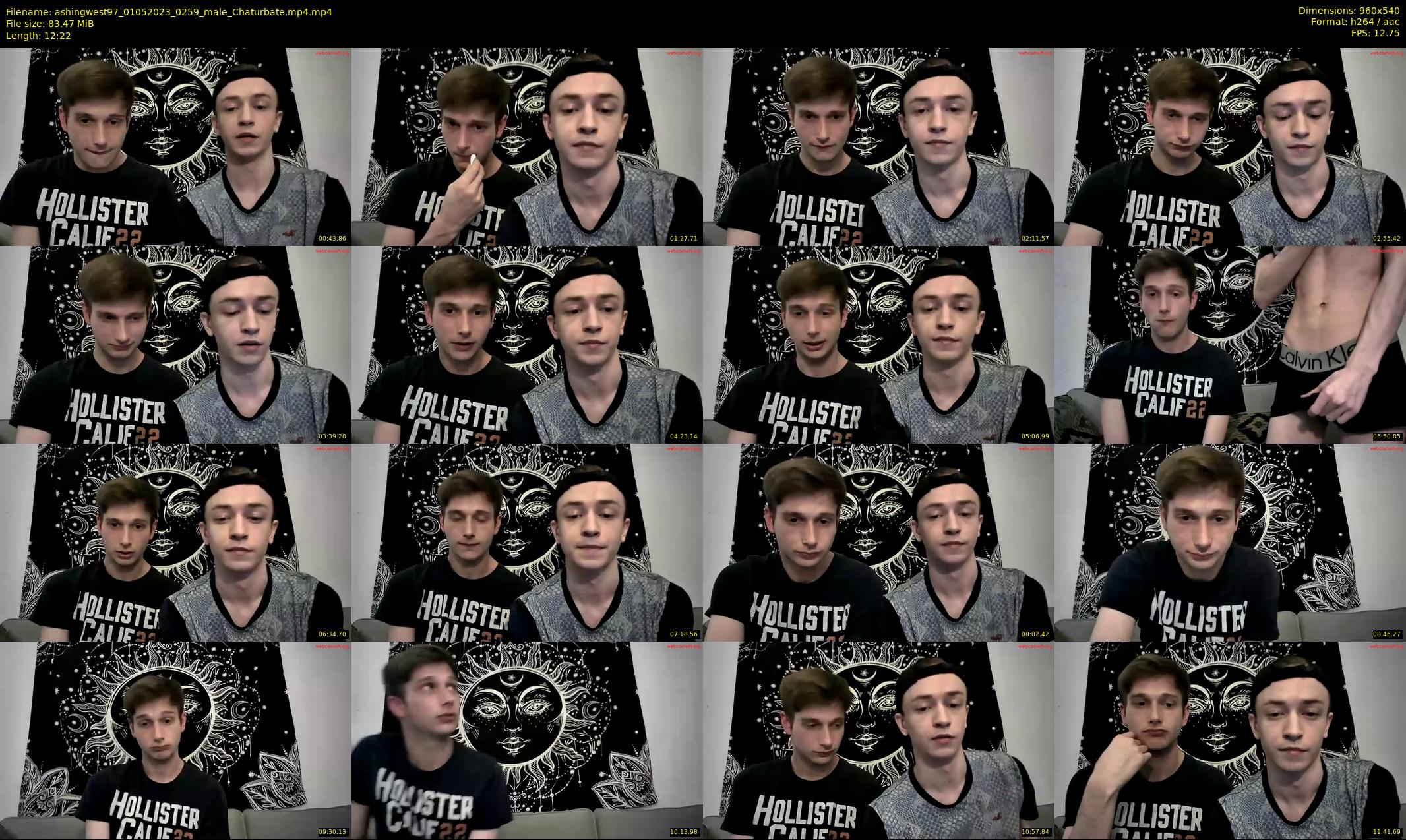 ashingwest97 — 13 minute Chaturbate male cam show recording, 480p, May 1, 2023