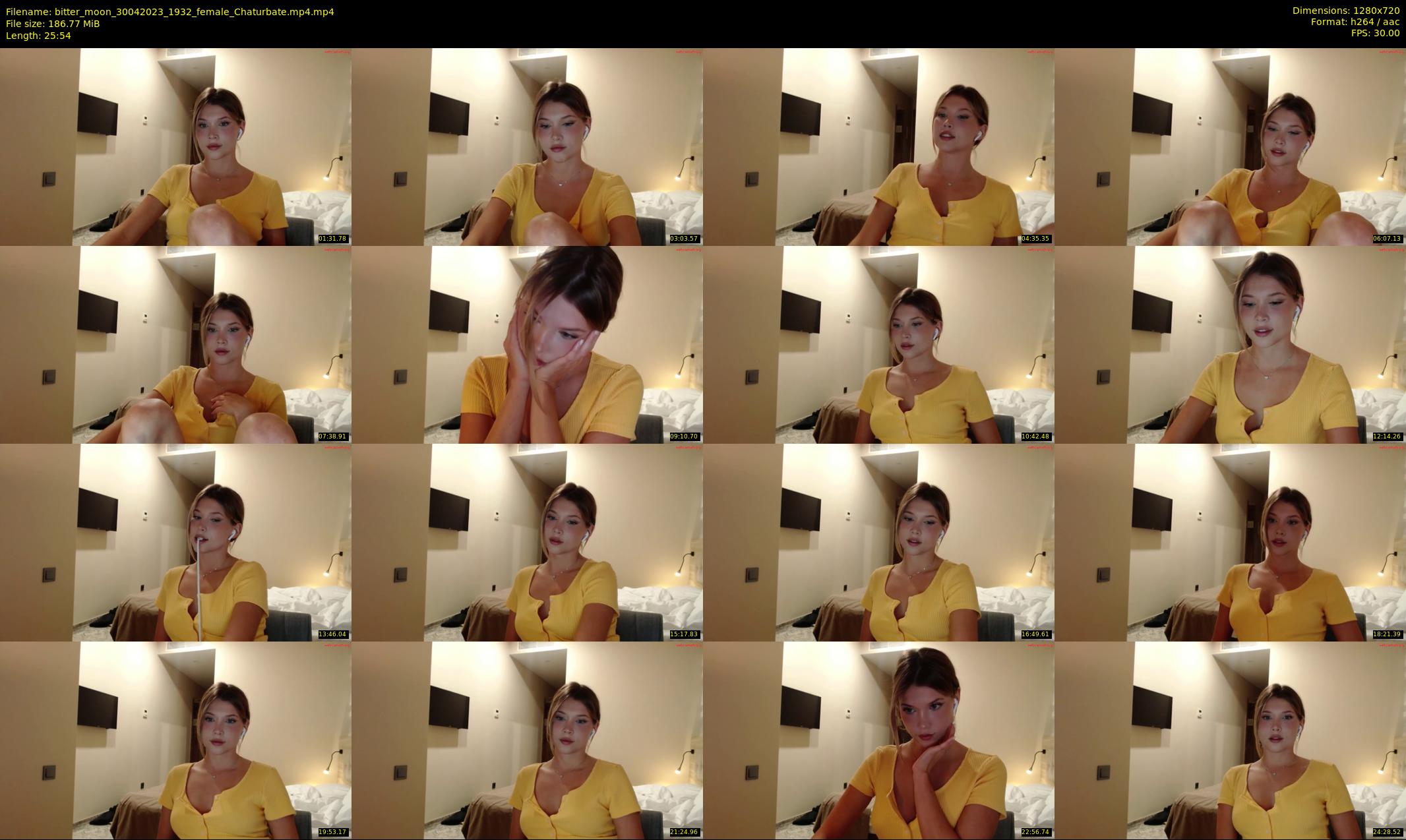 bitter_moon — 26 minute Chaturbate female cam show recording, 720p, Apr 30, 2023