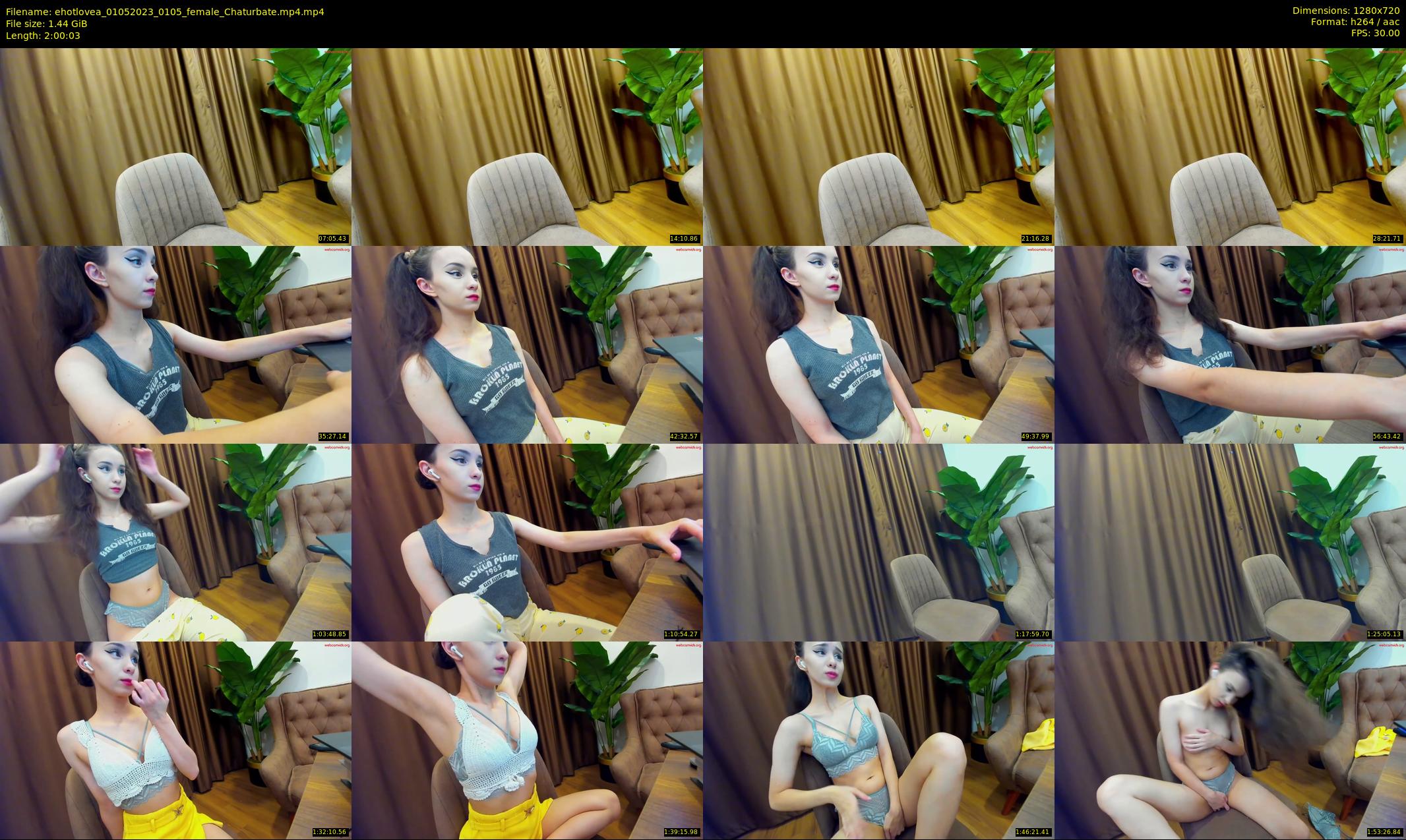 ehotlovea — 121 minute Chaturbate female cam show recording, 720p, May 1, 2023