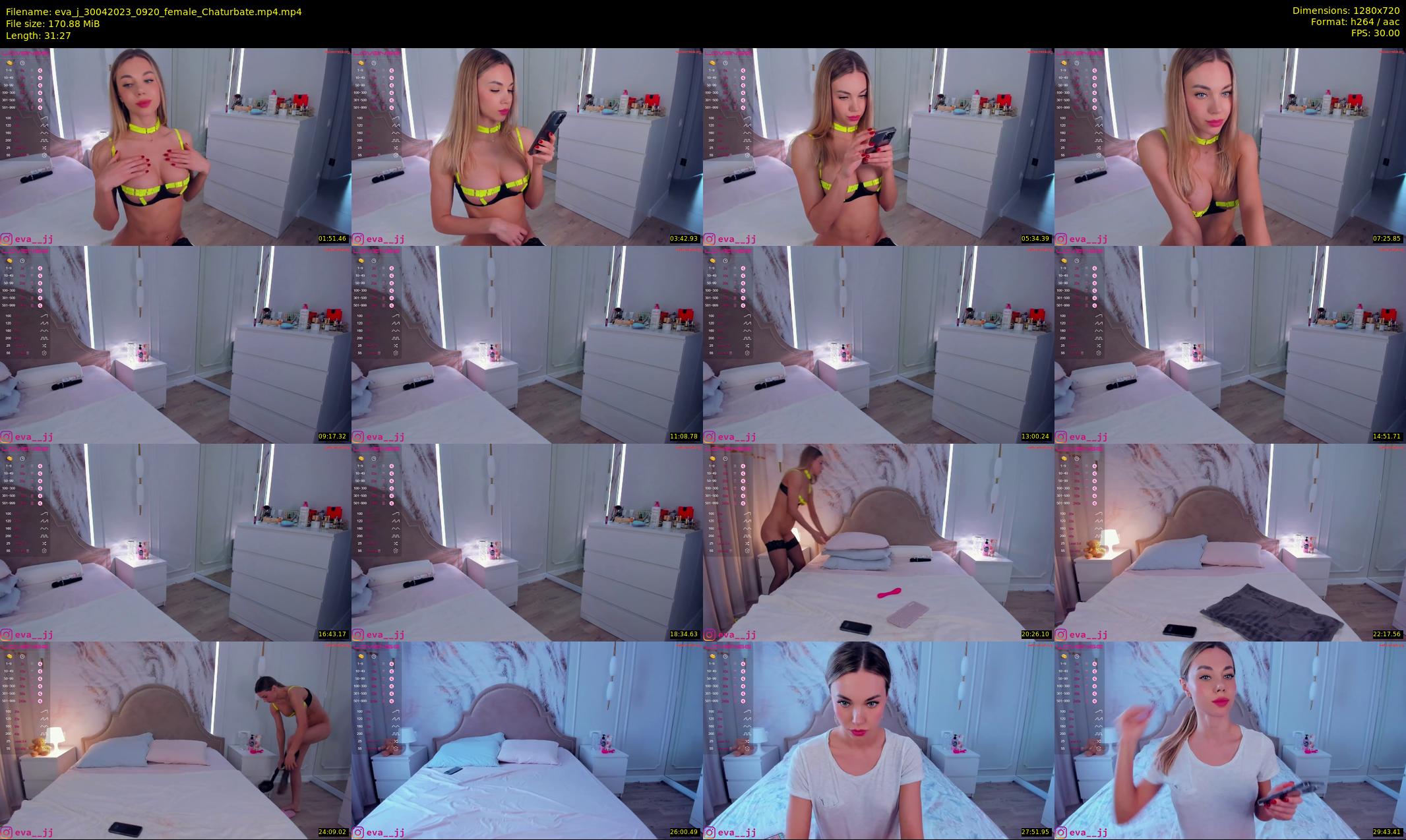 eva_j — 32 minute Chaturbate female cam show recording, 720p, Apr 30, 2023