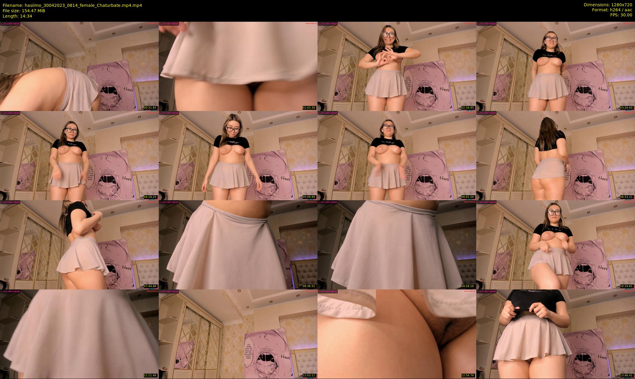 hasiimo — 15 minute Chaturbate female cam show recording, 720p, Apr 30, 2023
