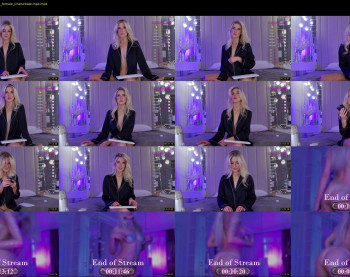 krissone — 25 minute Chaturbate female cam show recording, 720p, May 1, 2023
