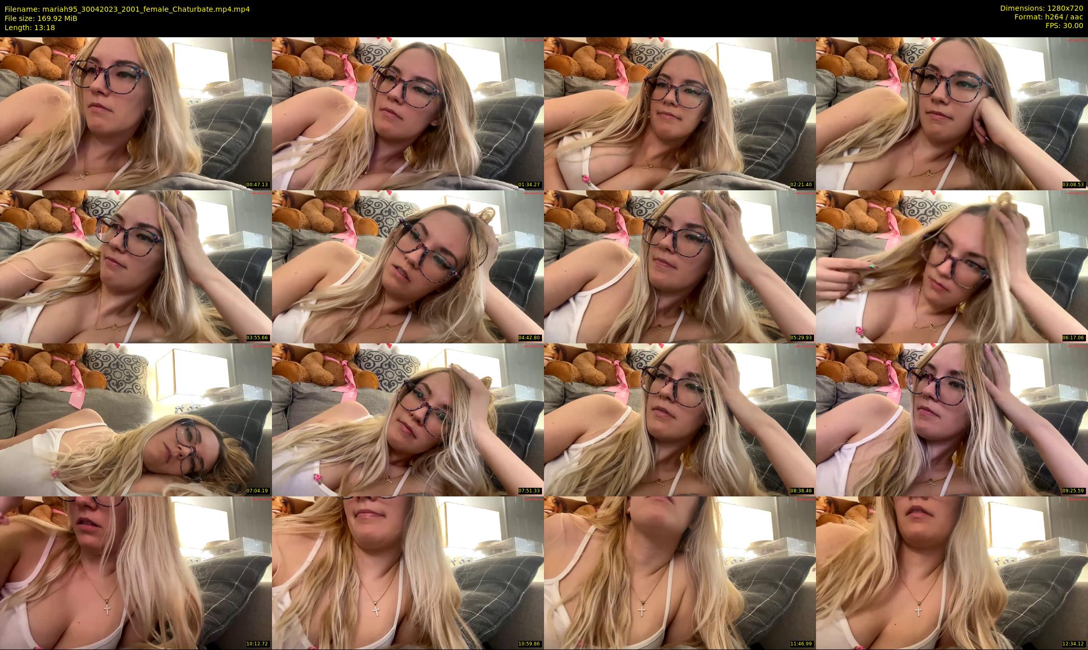 mariah95 — 14 minute Chaturbate female cam show recording, 720p, Apr 30, 2023