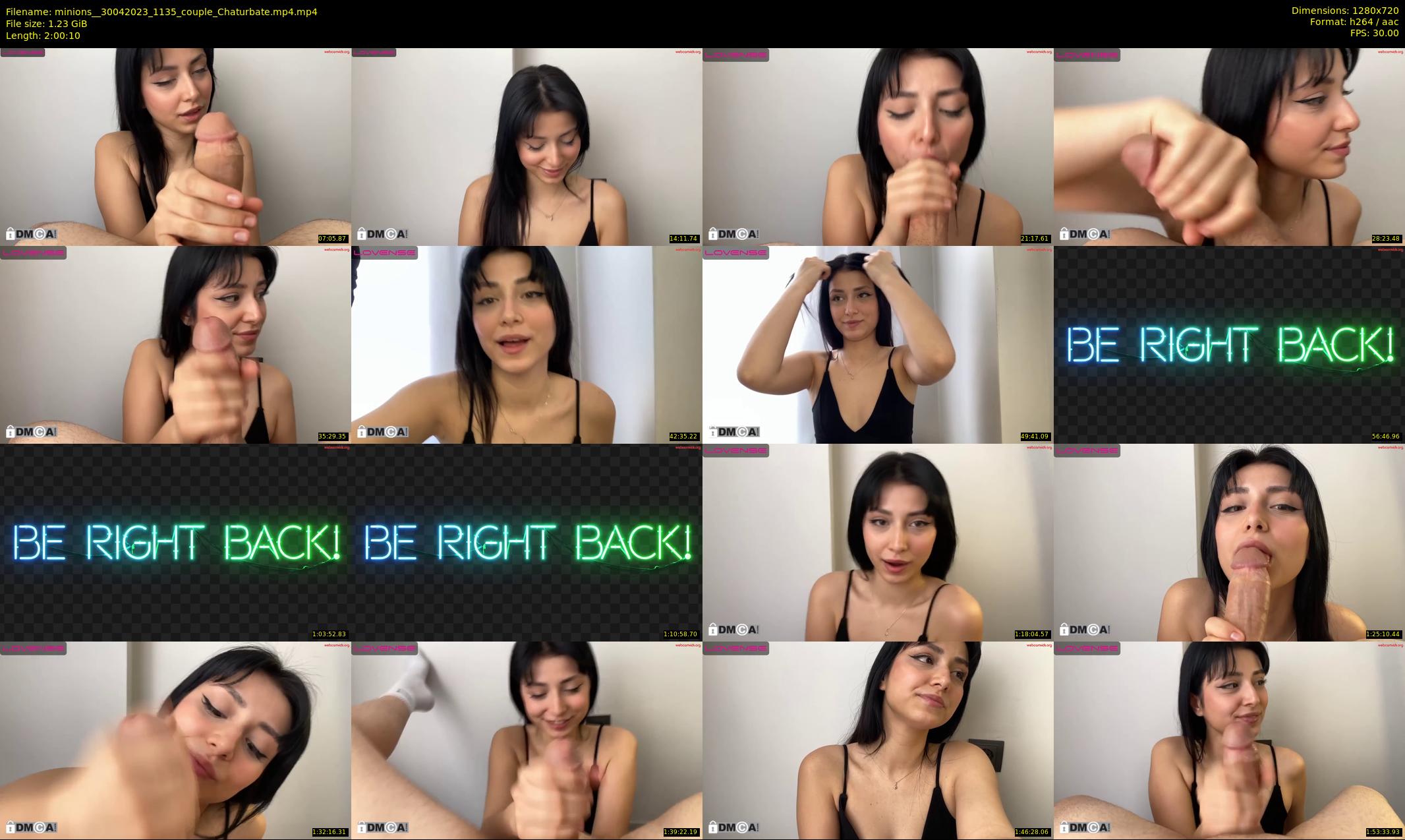 minions_ — 121 minute Chaturbate couple cam show recording, 720p, Apr 30, 2023