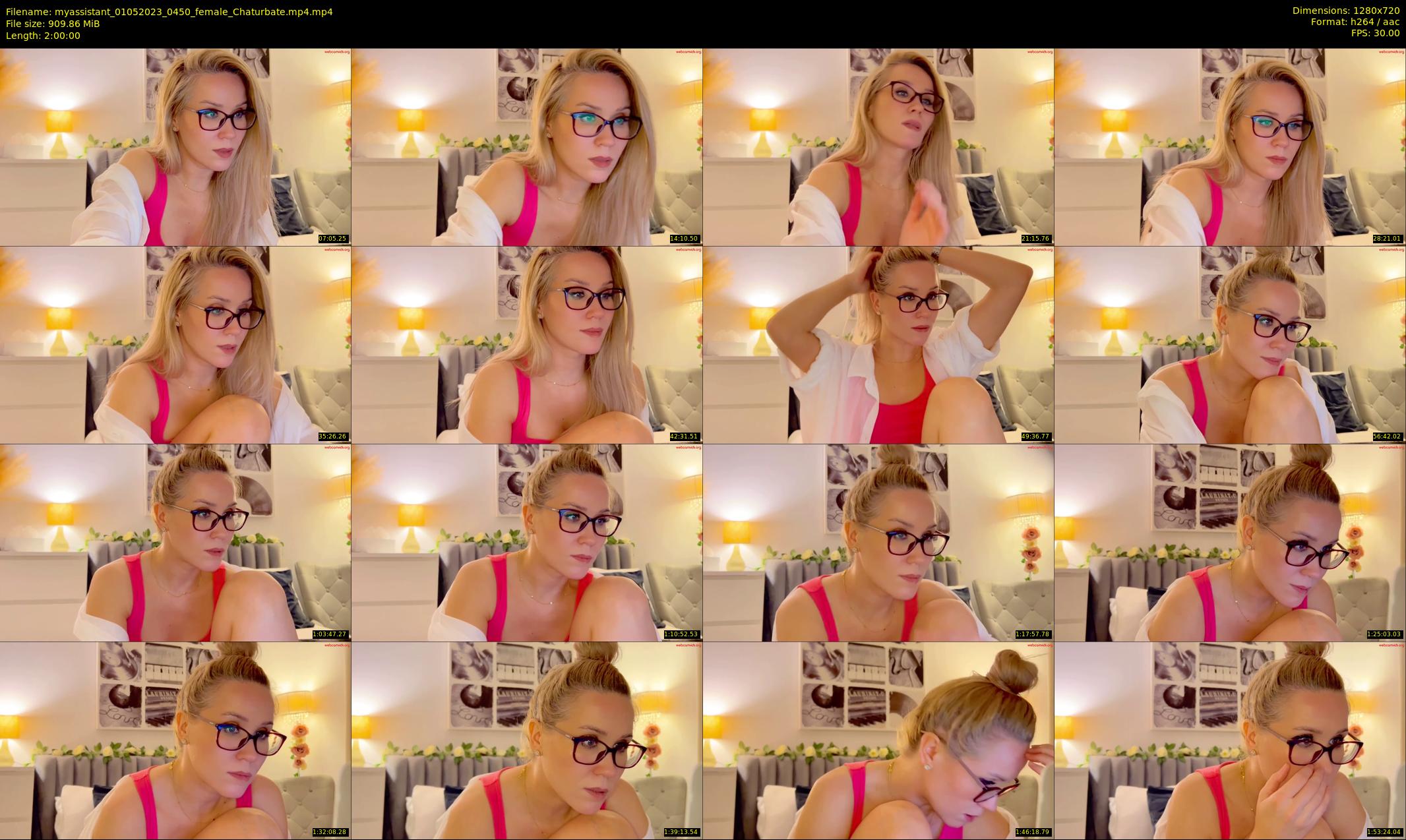 myassistant — 120 minute Chaturbate female cam show recording, 720p, May 1, 2023