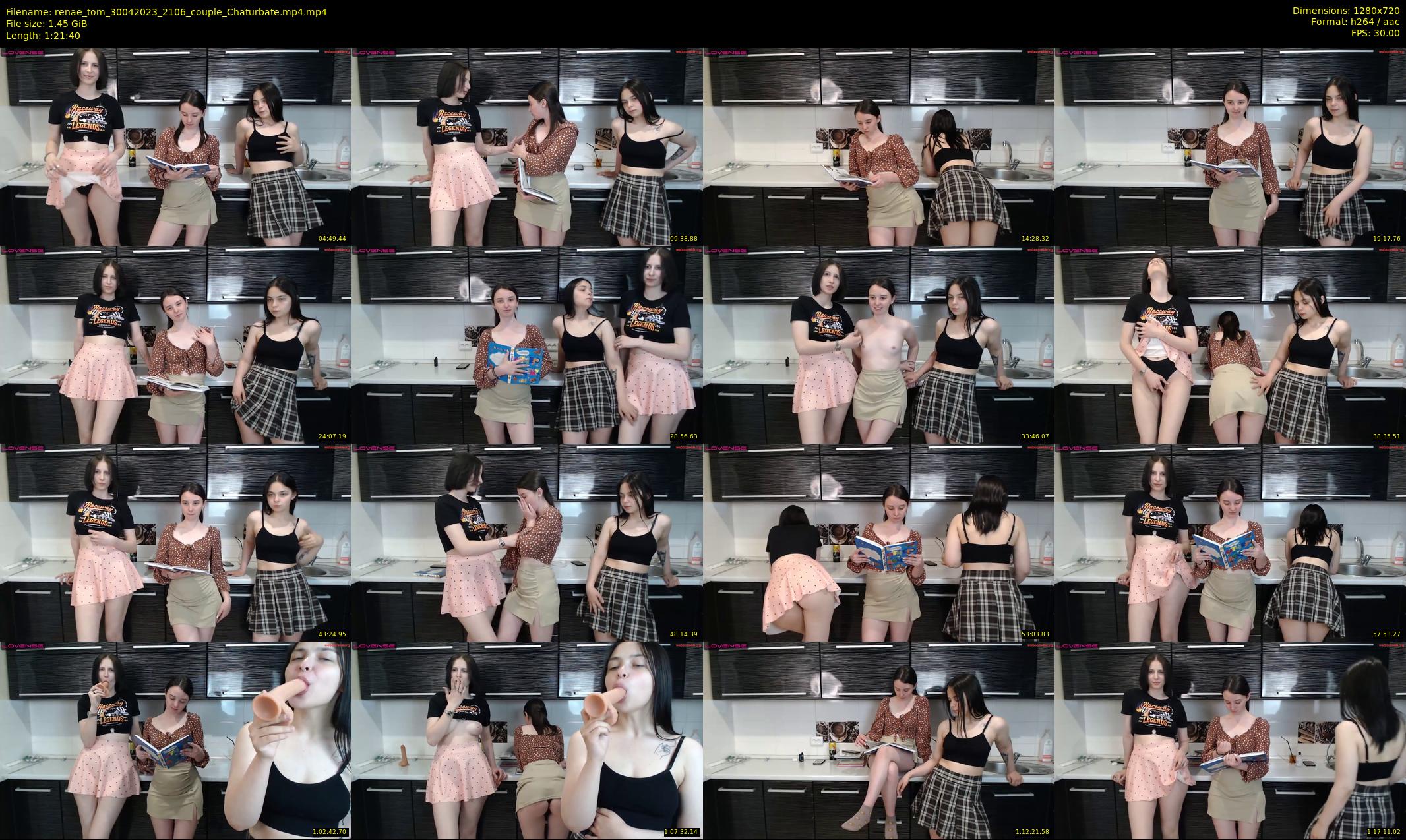 renae_tom — 82 minute Chaturbate couple cam show recording, 720p, Apr 30, 2023