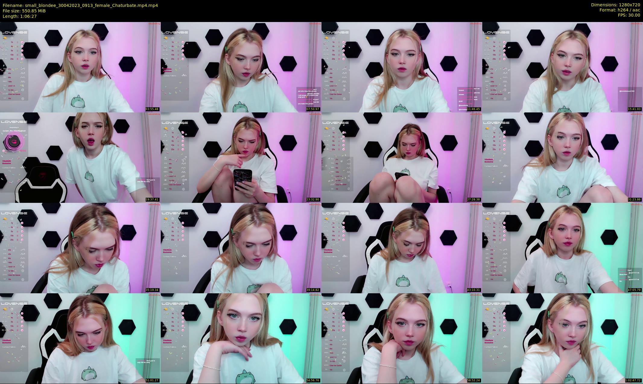 small_blondee — 67 minute Chaturbate female cam show recording, 720p, Apr 30, 2023