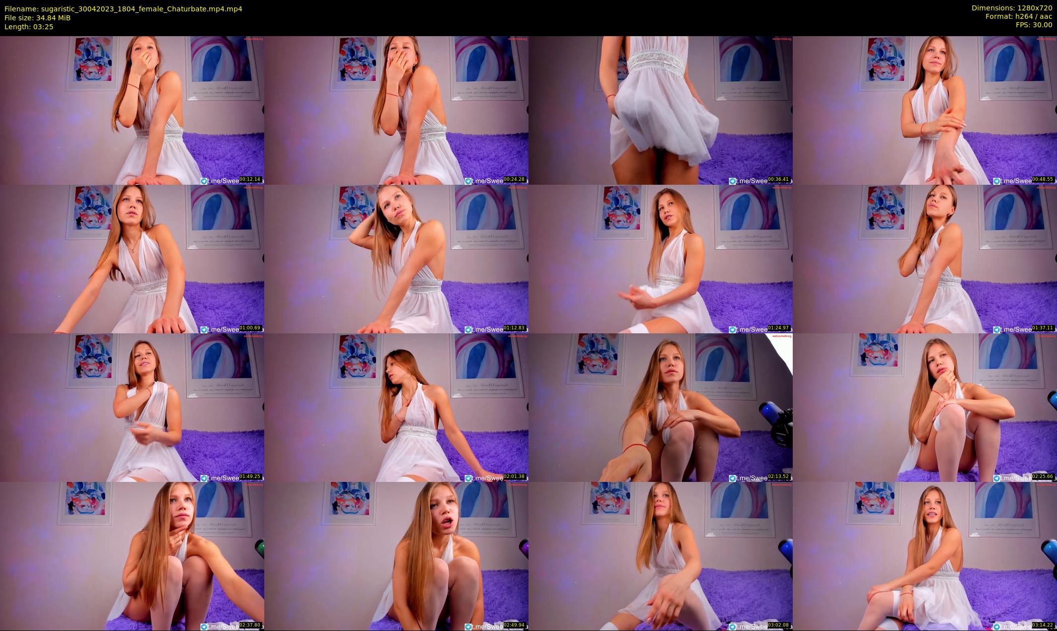 sugaristic — 4 minute Chaturbate female cam show recording, 720p, Apr 30, 2023