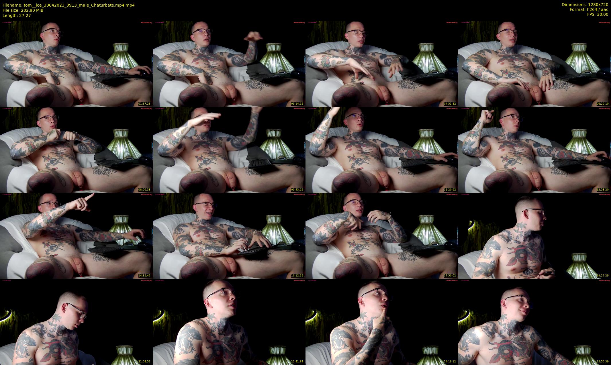 tom__ice — 28 minute Chaturbate male cam show recording, 720p, Apr 30, 2023