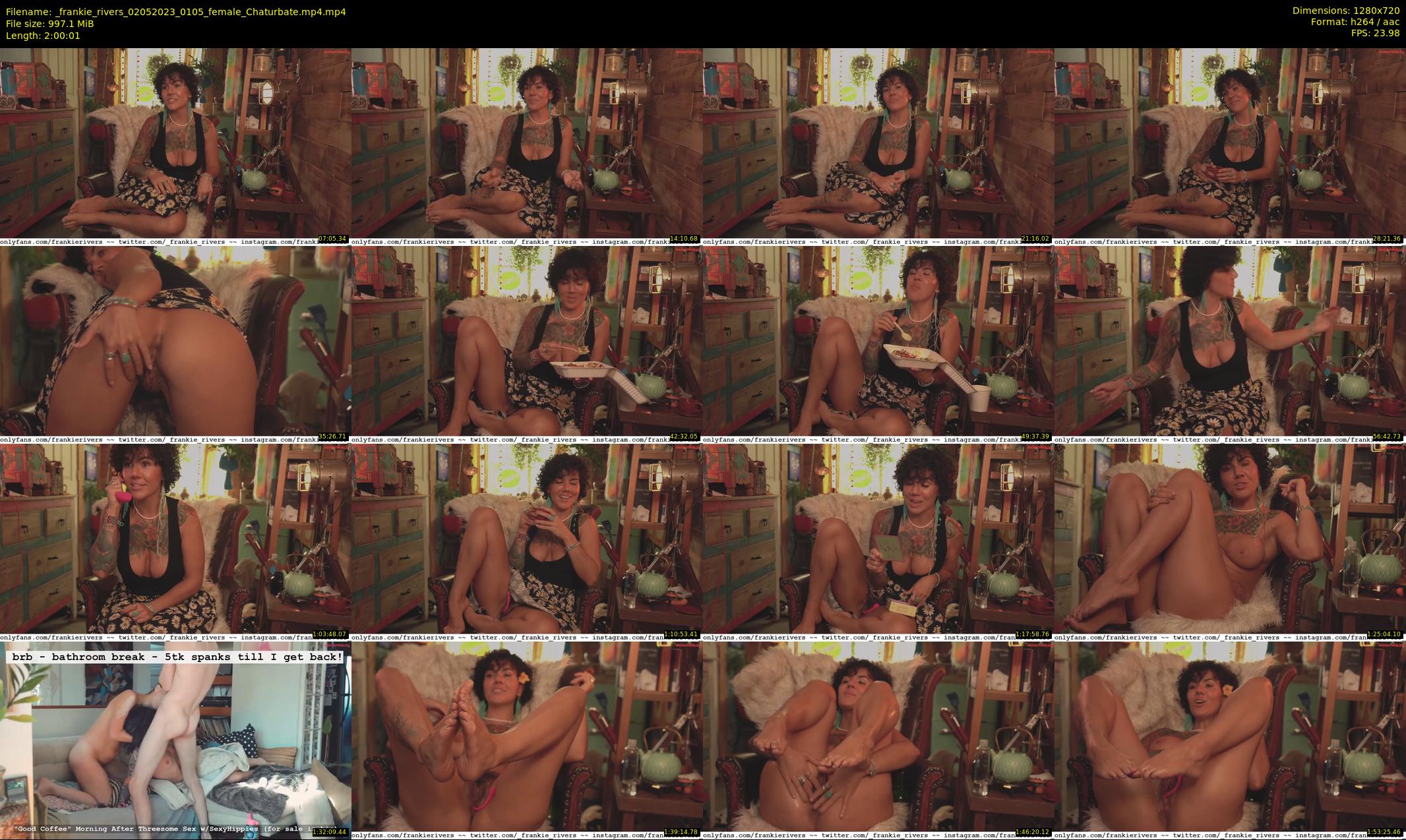_frankie_rivers — 121 minute Chaturbate female cam show recording, 720p, May 2, 2023