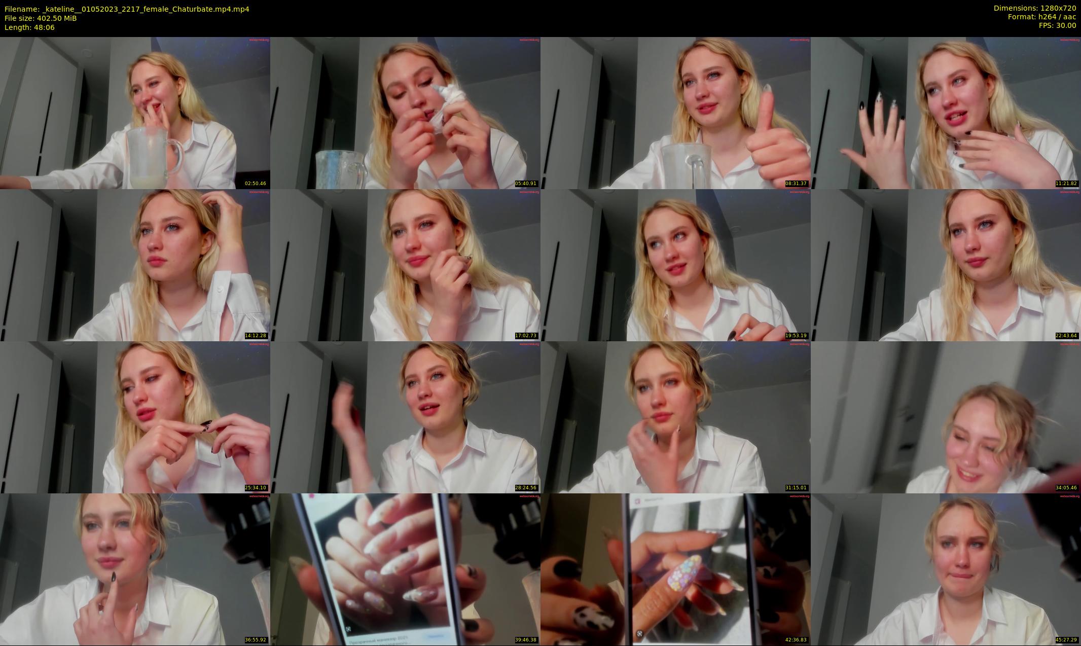 _kateline_ — 49 minute Chaturbate female cam show recording, 720p, May 1, 2023