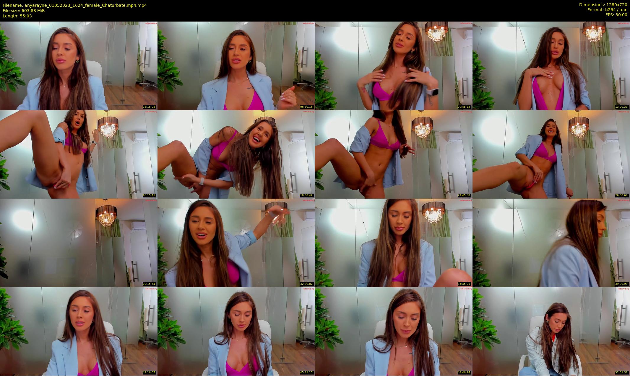 anyarayne — 56 minute Chaturbate female cam show recording, 720p, May 1, 2023